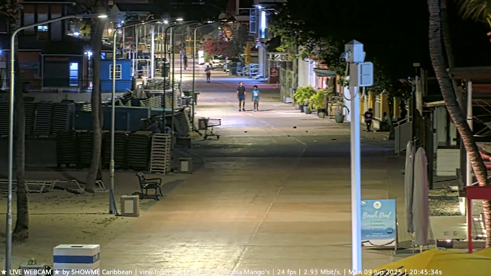 Carribean , Sint Maarten Great Bay Beach & Boardwalk  Live Cam - Philipsburg , Sint Maarten, Netherland