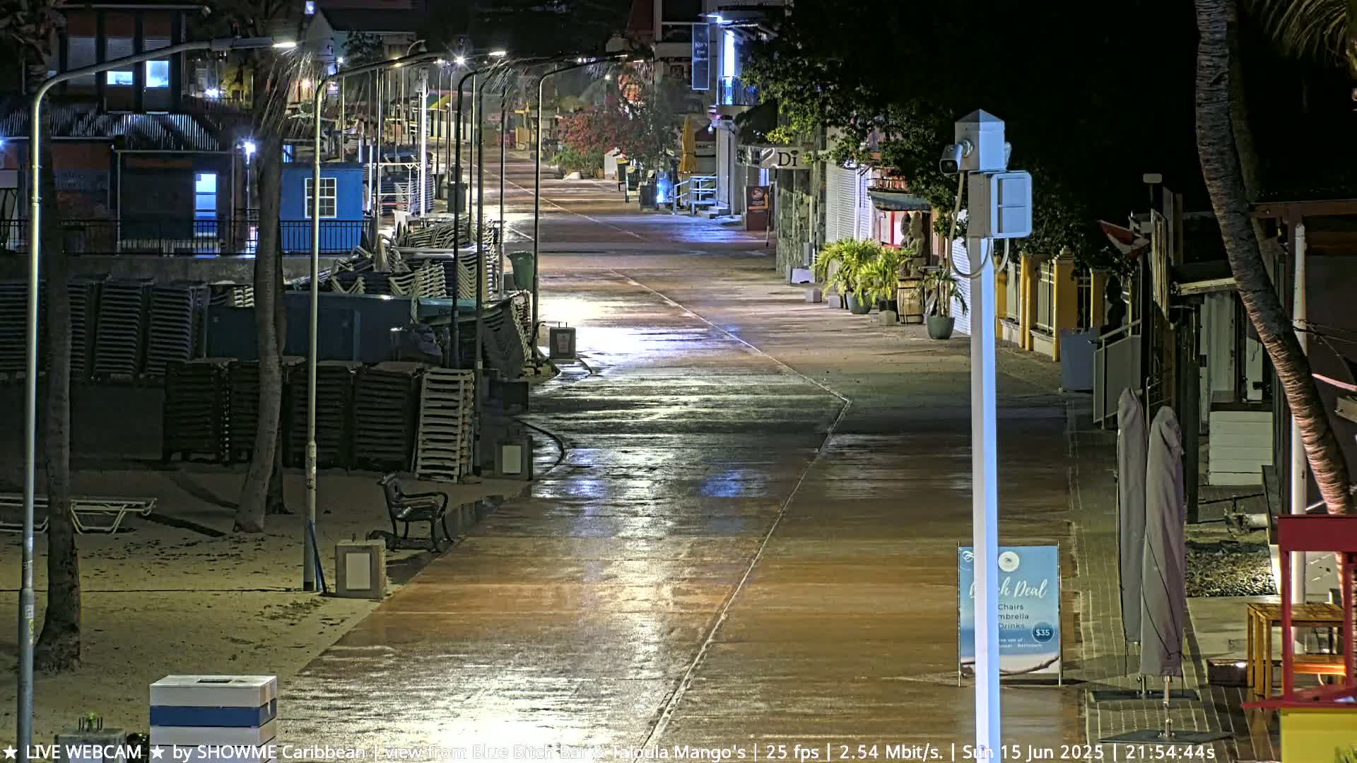 Carribean , Sint Maarten Great Bay Beach & Boardwalk  Live Cam - Philipsburg , Sint Maarten, Netherland