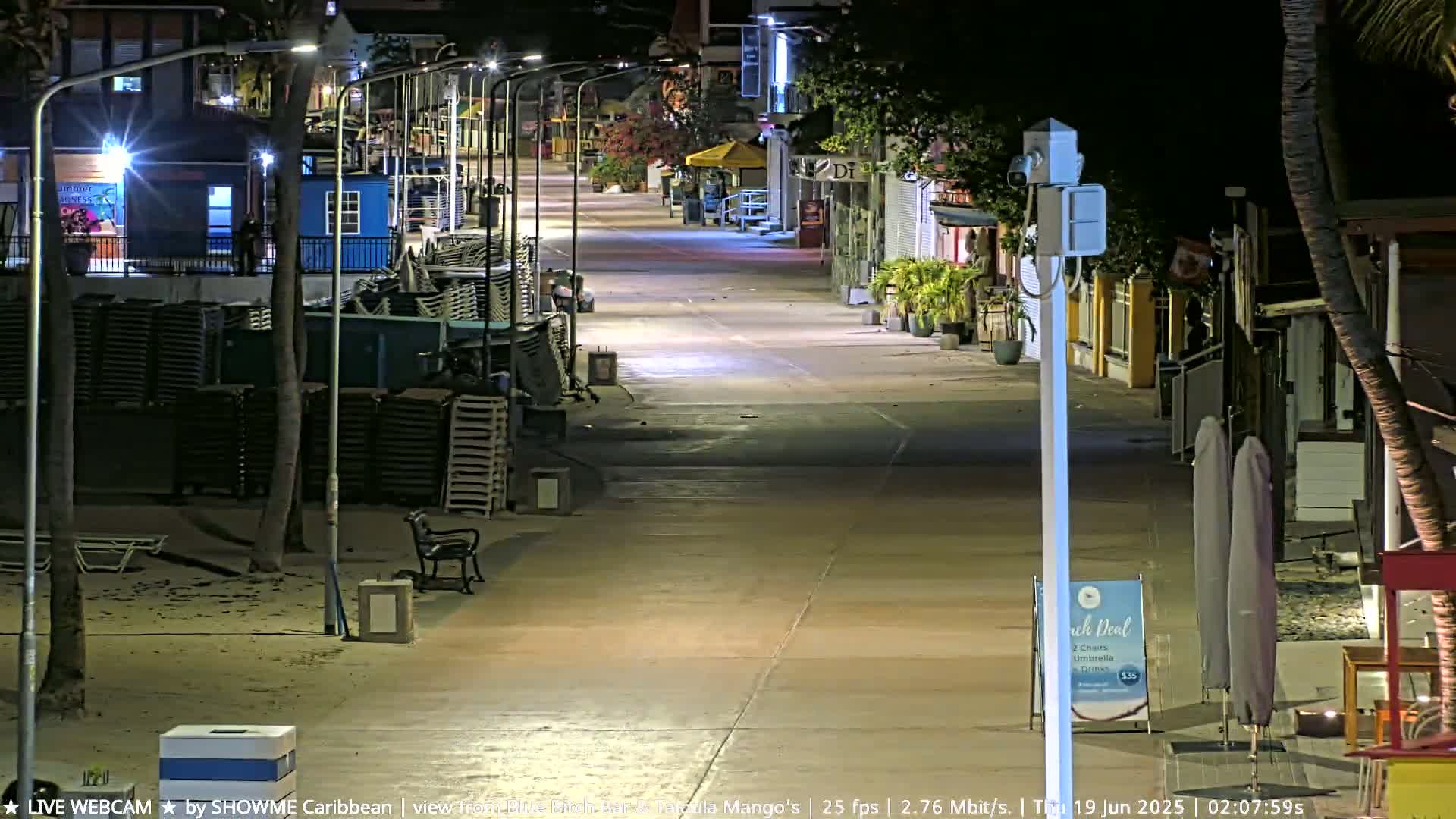 Carribean , Sint Maarten Great Bay Beach & Boardwalk  Live Cam - Philipsburg , Sint Maarten, Netherland