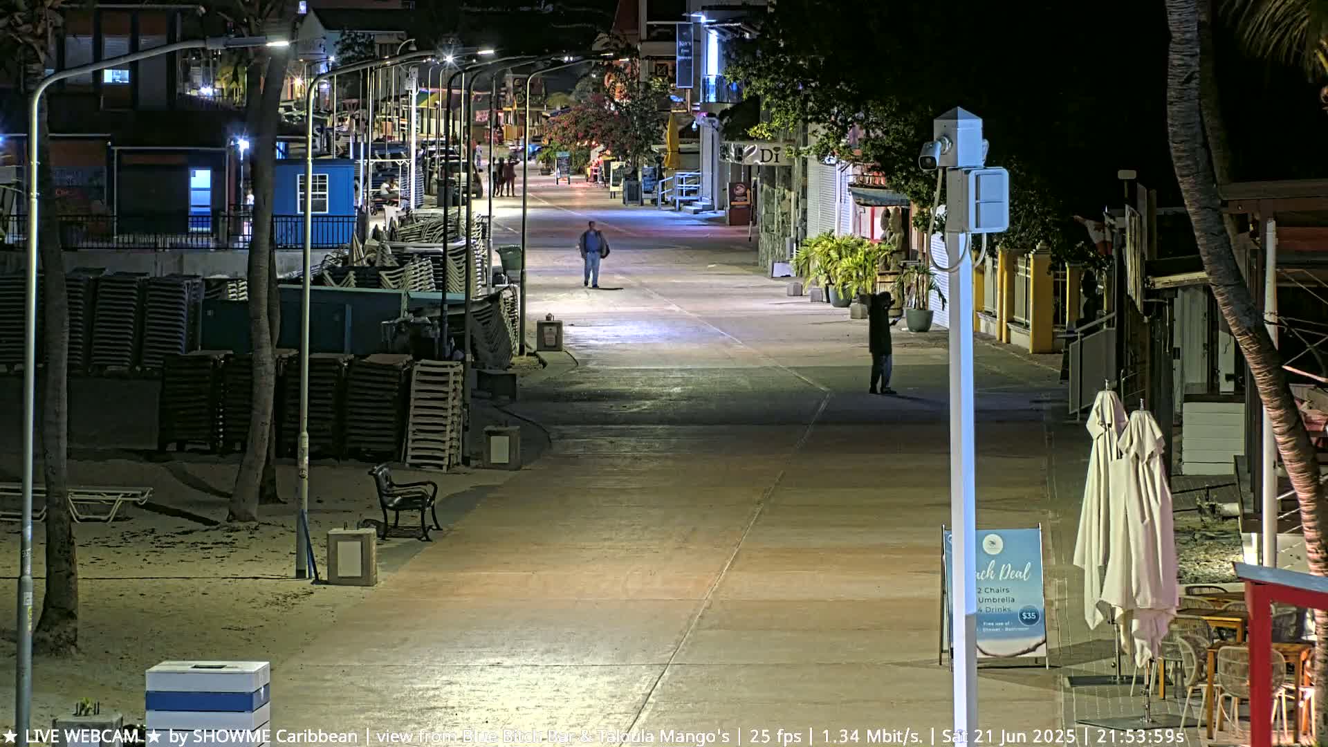 Carribean , Sint Maarten Great Bay Beach & Boardwalk  Live Cam - Philipsburg , Sint Maarten, Netherland