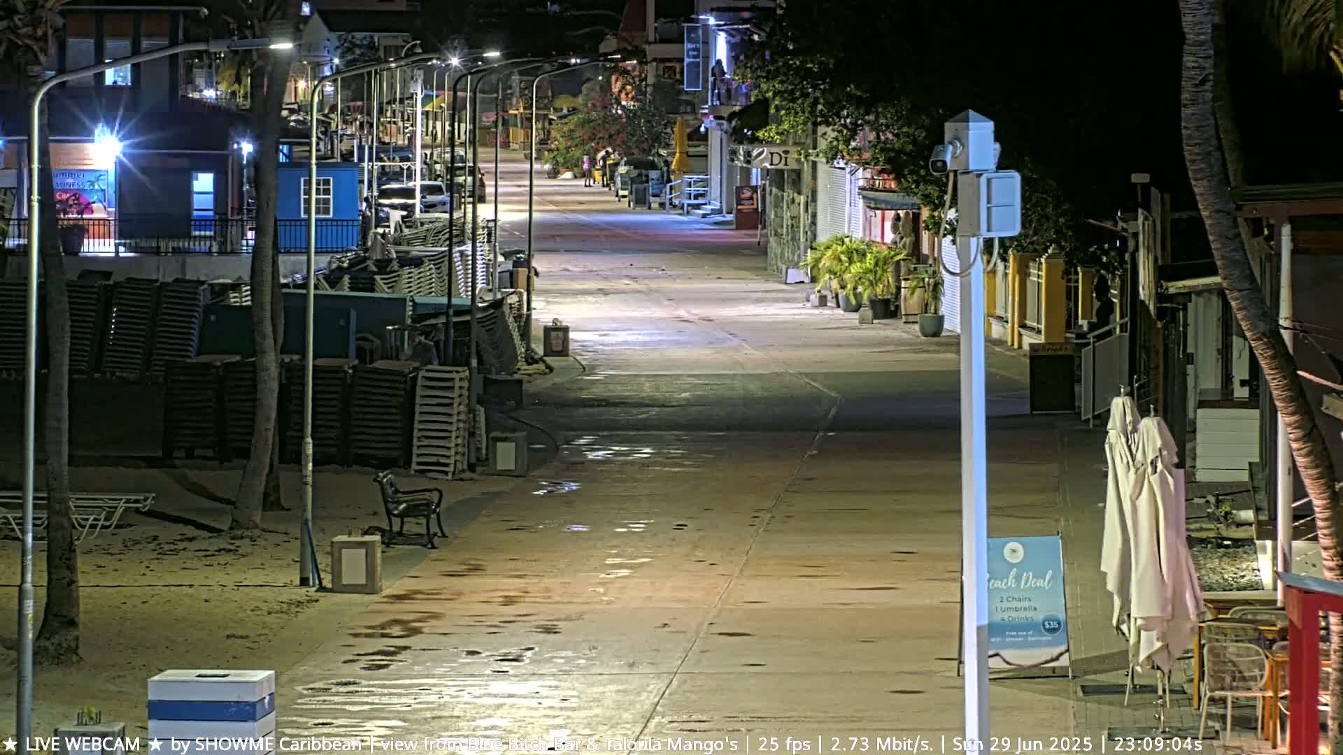 Carribean , Sint Maarten Great Bay Beach & Boardwalk  Live Cam - Philipsburg , Sint Maarten, Netherland