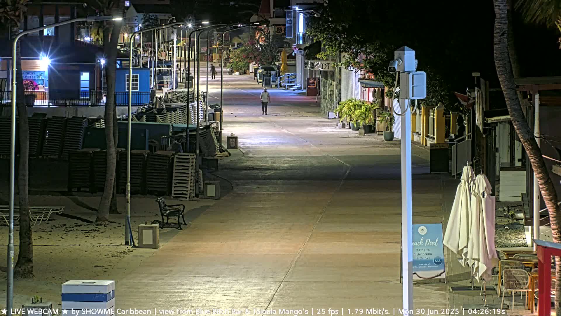 Carribean , Sint Maarten Great Bay Beach & Boardwalk  Live Cam - Philipsburg , Sint Maarten, Netherland