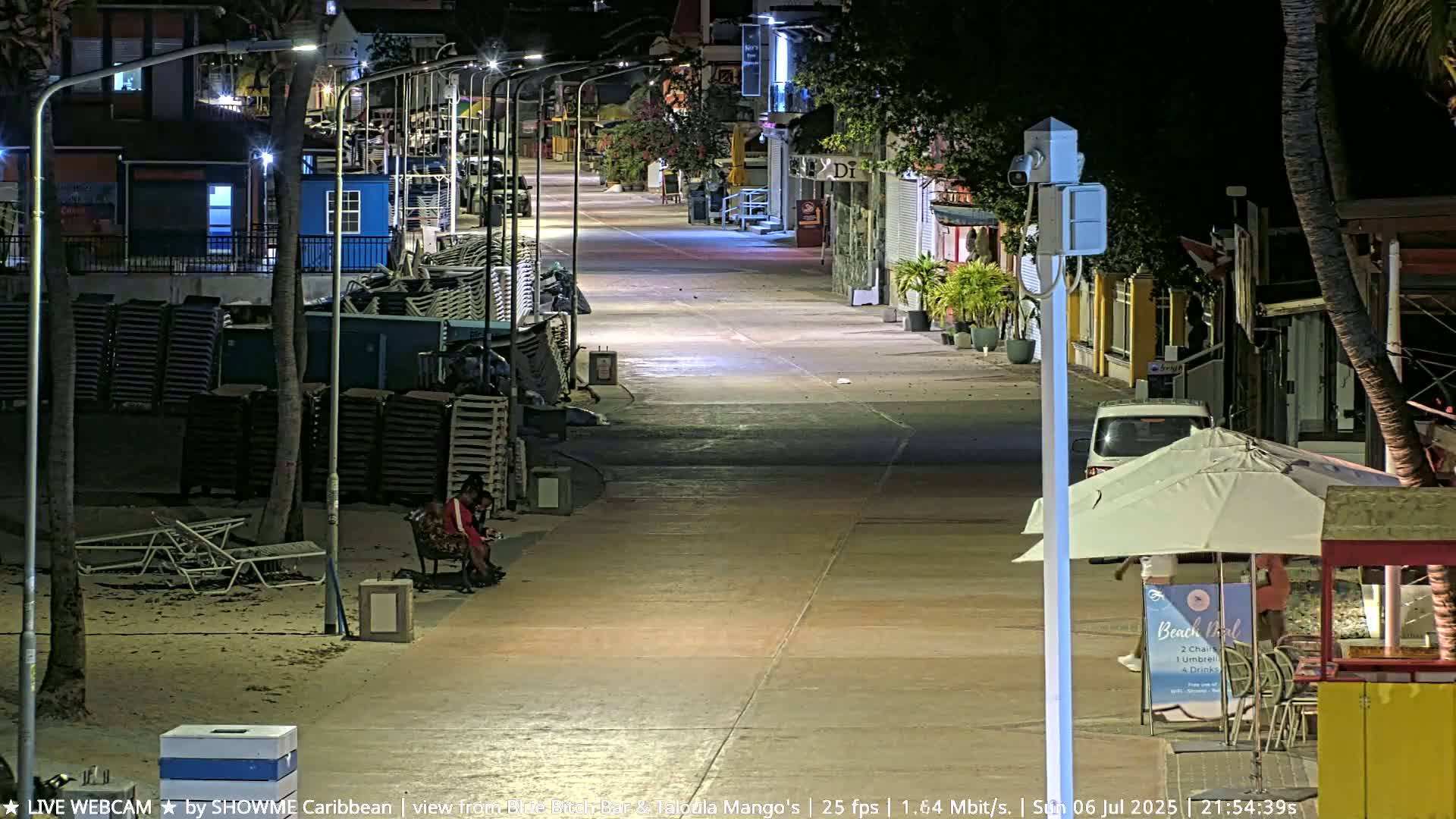 Carribean , Sint Maarten Great Bay Beach & Boardwalk  Live Cam - Philipsburg , Sint Maarten, Netherland
