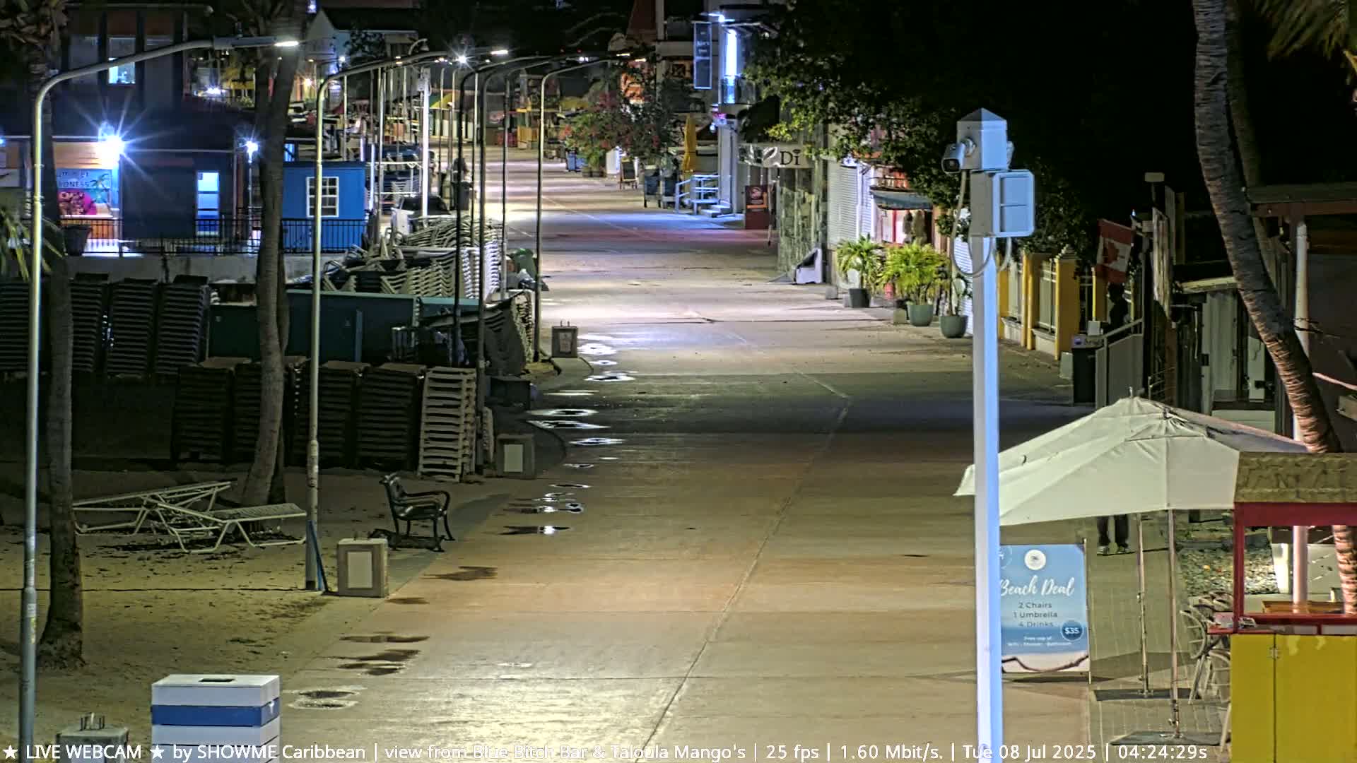 Carribean , Sint Maarten Great Bay Beach & Boardwalk  Live Cam - Philipsburg , Sint Maarten, Netherland