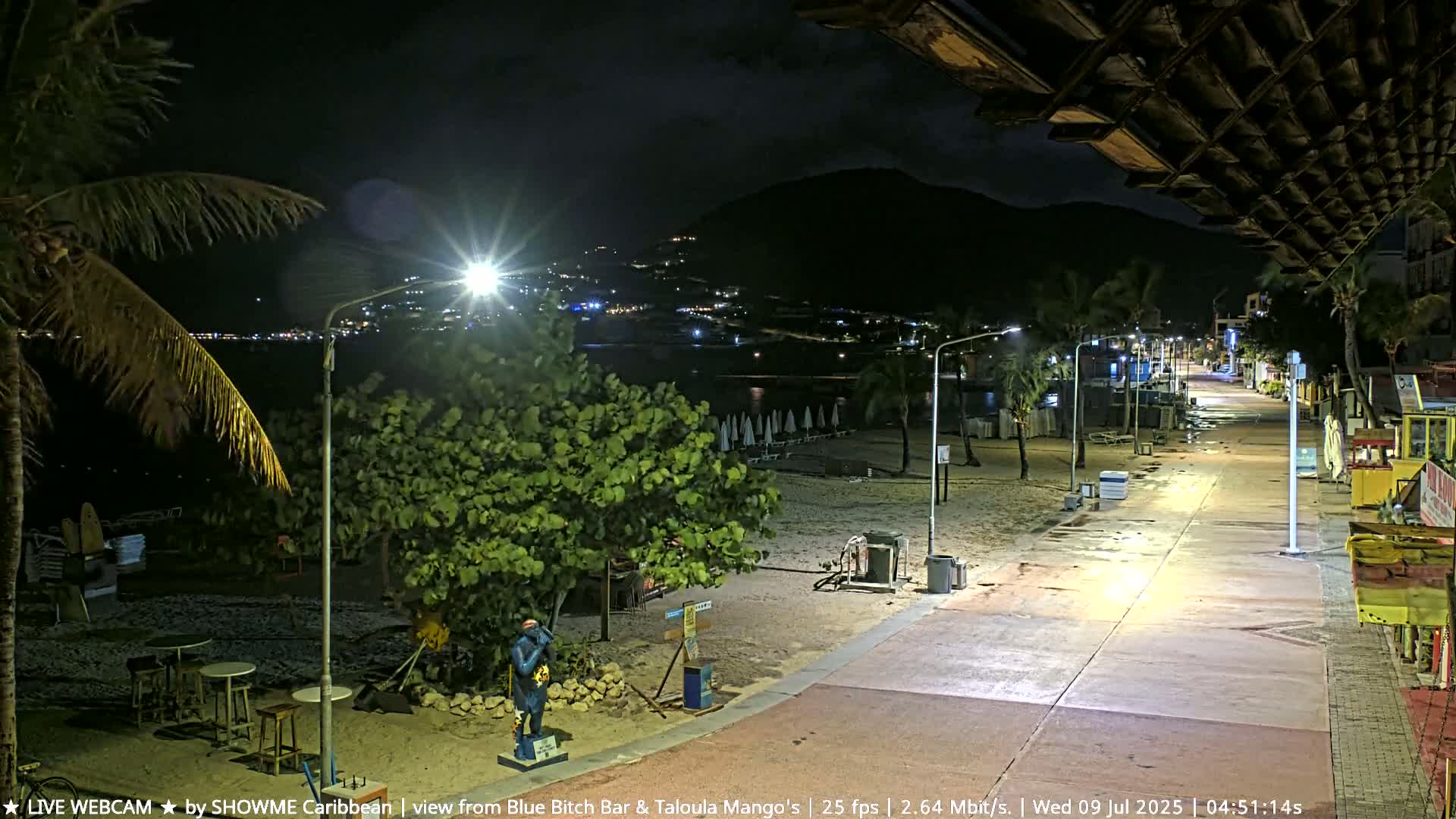 Carribean , Sint Maarten Great Bay Beach & Boardwalk  Live Cam - Philipsburg , Sint Maarten, Netherland