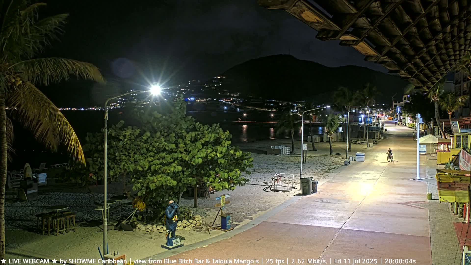Carribean , Sint Maarten Great Bay Beach & Boardwalk  Live Cam - Philipsburg , Sint Maarten, Netherland