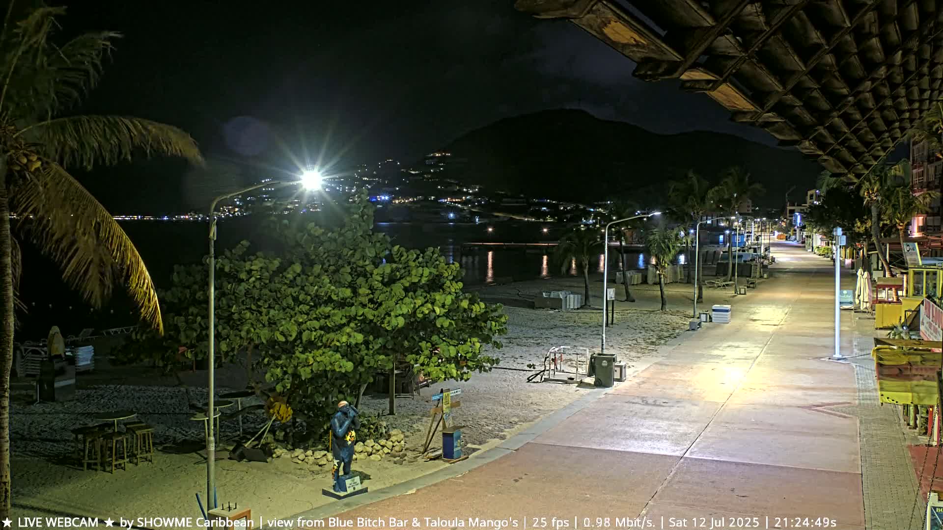 Carribean , Sint Maarten Great Bay Beach & Boardwalk  Live Cam - Philipsburg , Sint Maarten, Netherland