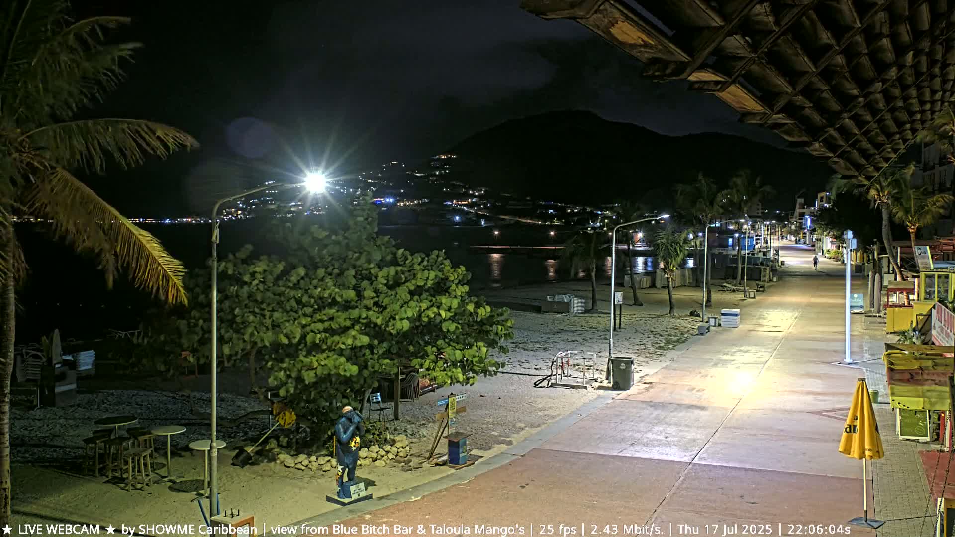 Carribean , Sint Maarten Great Bay Beach & Boardwalk  Live Cam - Philipsburg , Sint Maarten, Netherland