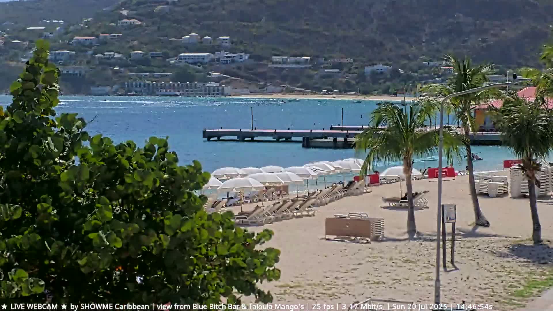 Carribean , Sint Maarten Great Bay Beach & Boardwalk  Live Cam - Philipsburg , Sint Maarten, Netherland
