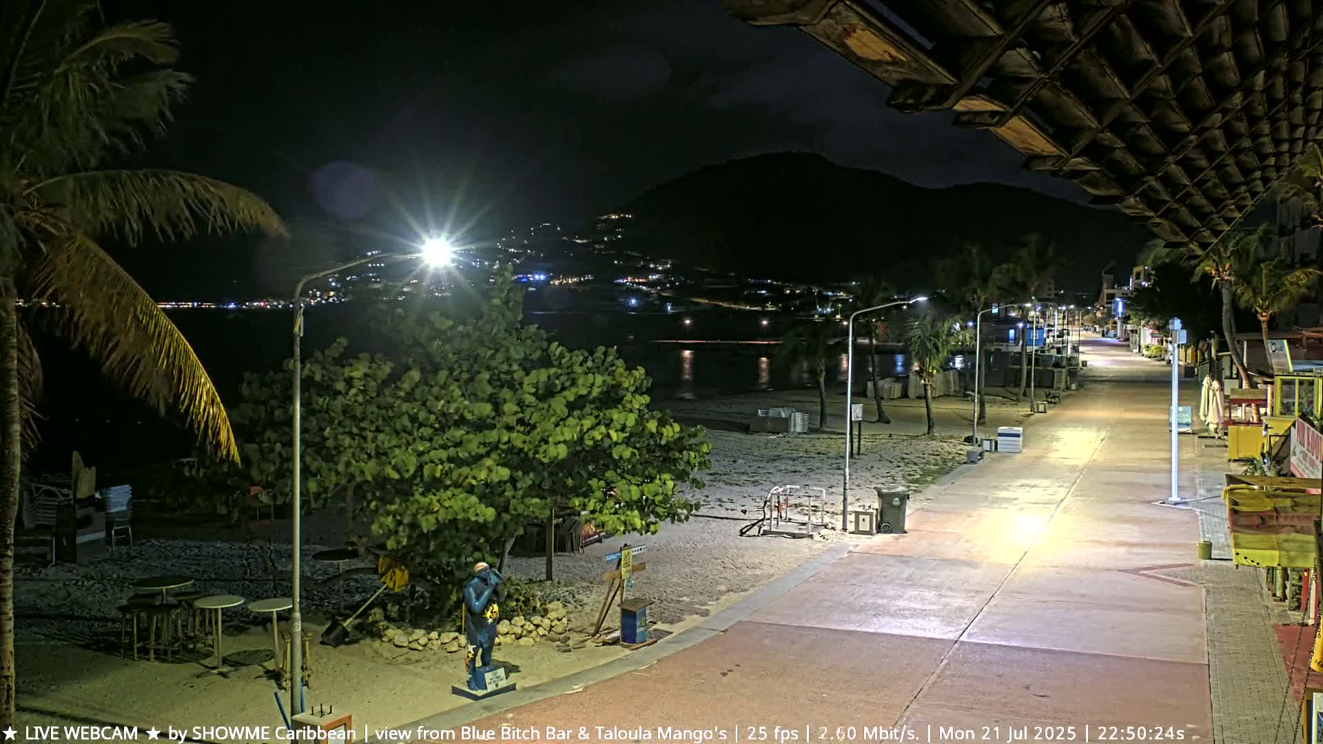 Carribean , Sint Maarten Great Bay Beach & Boardwalk  Live Cam - Philipsburg , Sint Maarten, Netherland