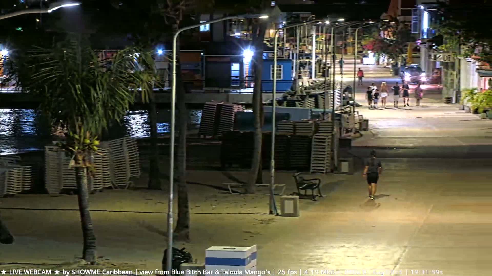 Carribean , Sint Maarten Great Bay Beach & Boardwalk  Live Cam - Philipsburg , Sint Maarten, Netherland