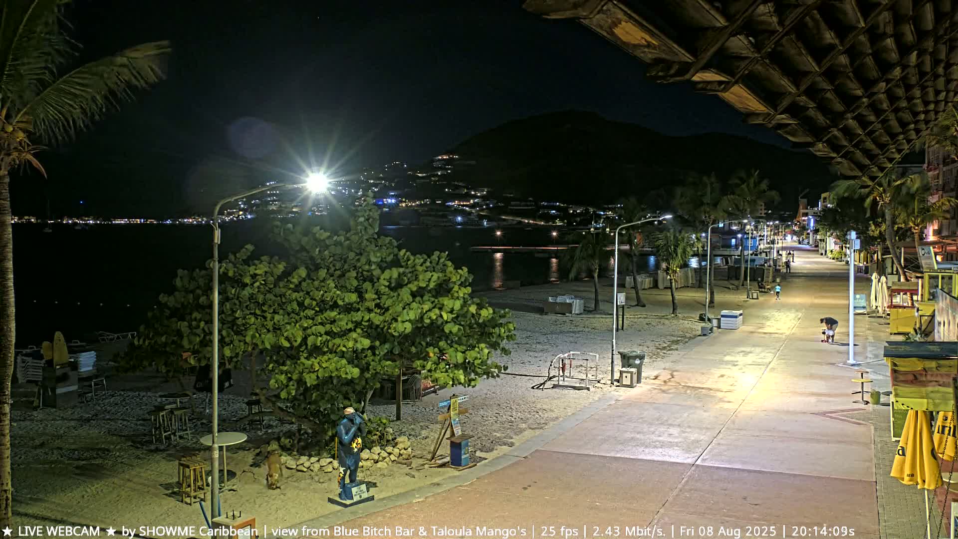 Carribean , Sint Maarten Great Bay Beach & Boardwalk  Live Cam - Philipsburg , Sint Maarten, Netherland