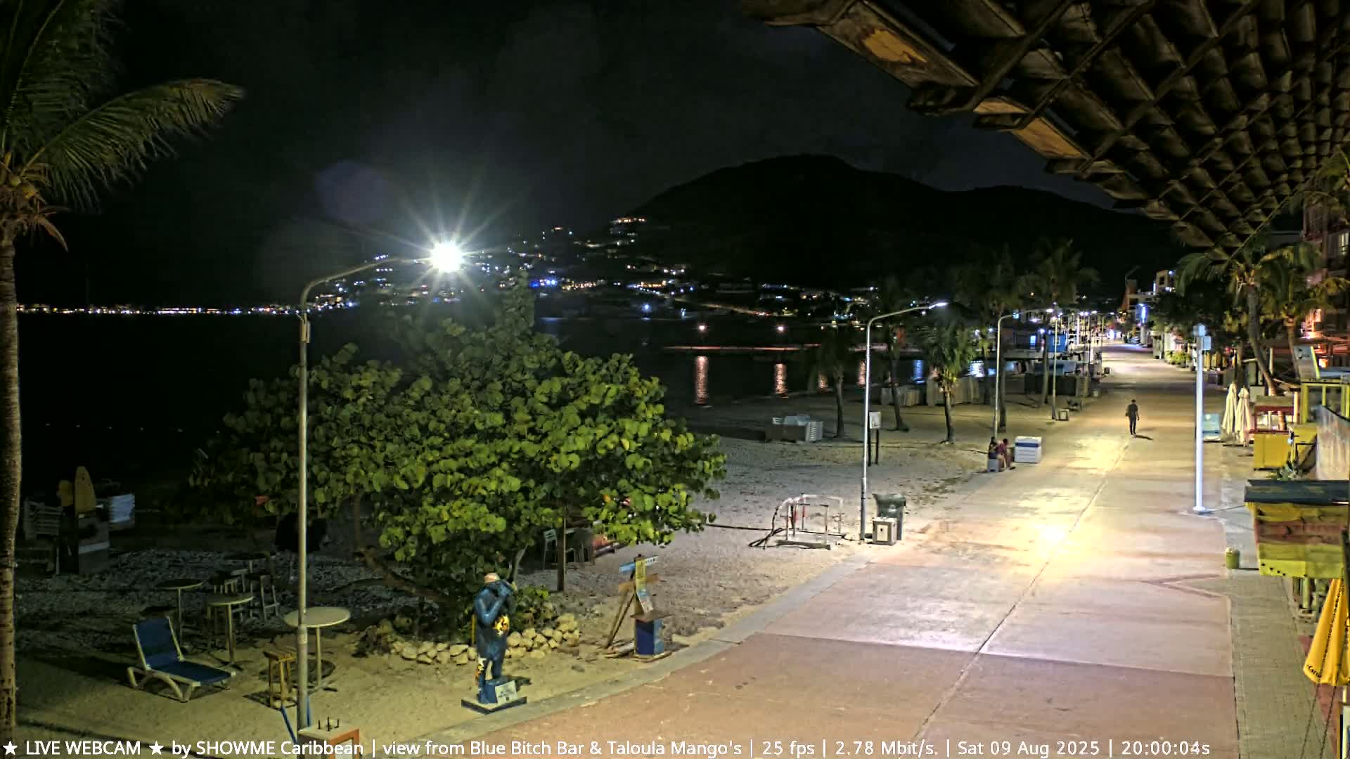 Carribean , Sint Maarten Great Bay Beach & Boardwalk  Live Cam - Philipsburg , Sint Maarten, Netherland
