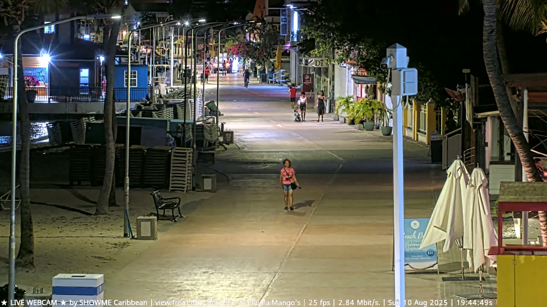 Carribean , Sint Maarten Great Bay Beach & Boardwalk  Live Cam - Philipsburg , Sint Maarten, Netherland