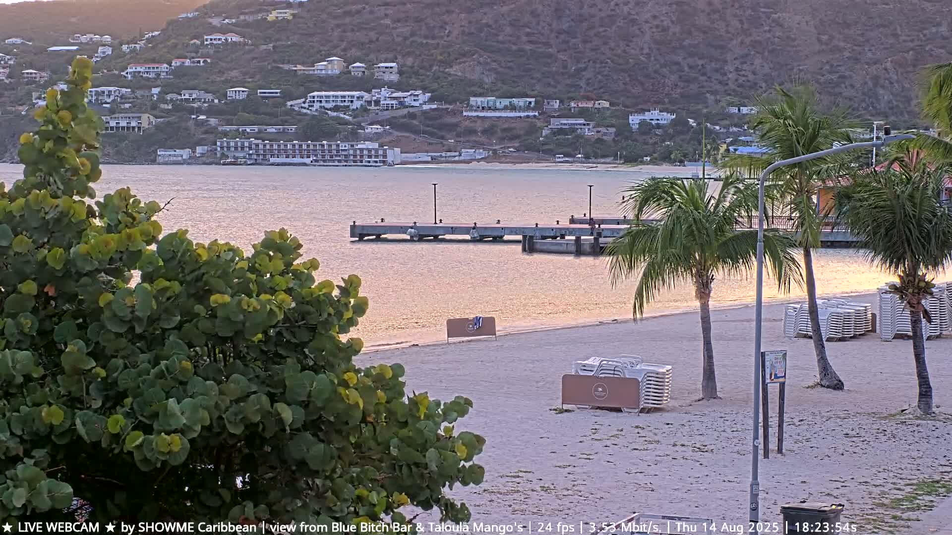 Carribean , Sint Maarten Great Bay Beach & Boardwalk  Live Cam - Philipsburg , Sint Maarten, Netherland