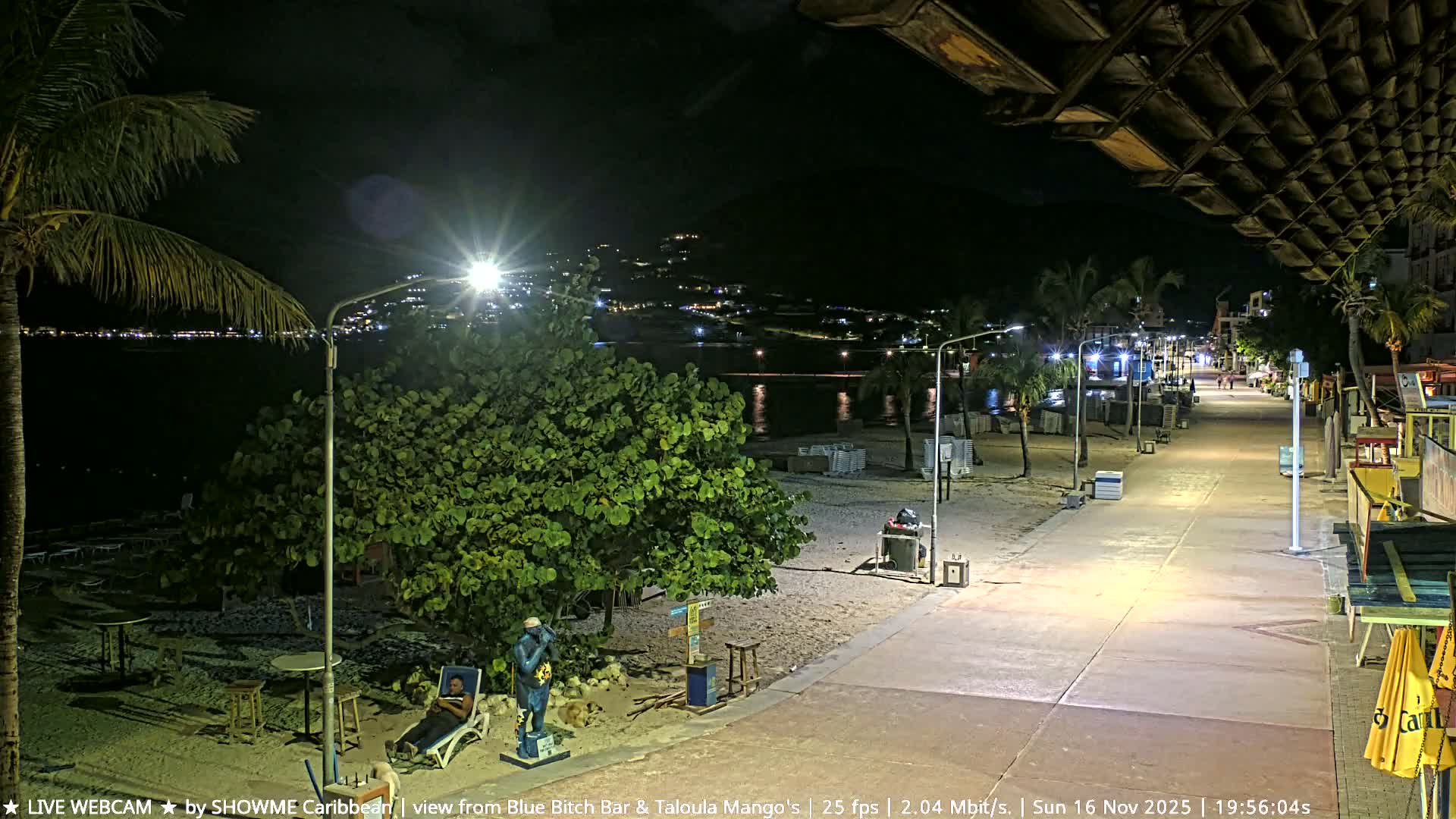 Carribean , Sint Maarten Great Bay Beach & Boardwalk  Live Cam - Philipsburg , Sint Maarten, Netherland