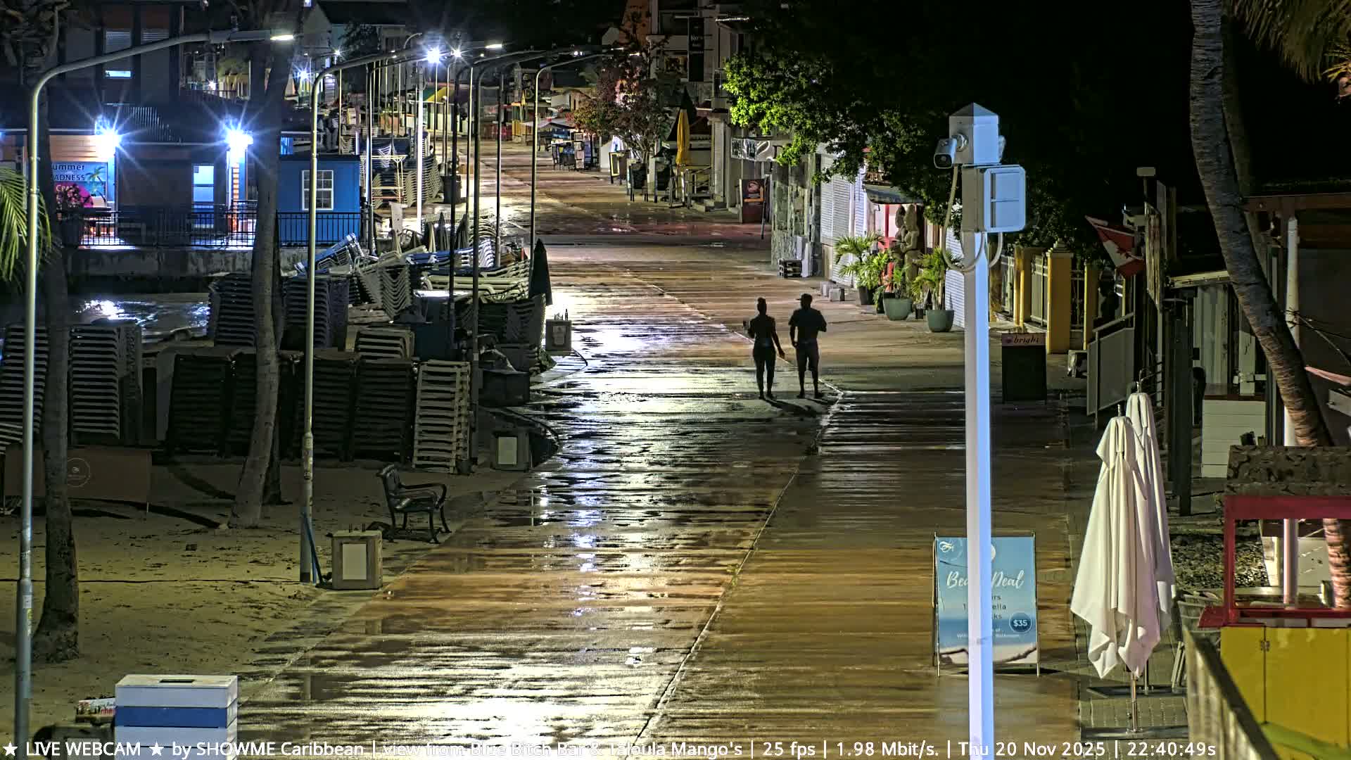 Carribean , Sint Maarten Great Bay Beach & Boardwalk  Live Cam - Philipsburg , Sint Maarten, Netherland