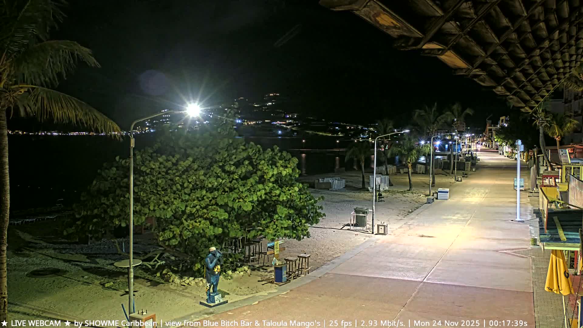 Carribean , Sint Maarten Great Bay Beach & Boardwalk  Live Cam - Philipsburg , Sint Maarten, Netherland