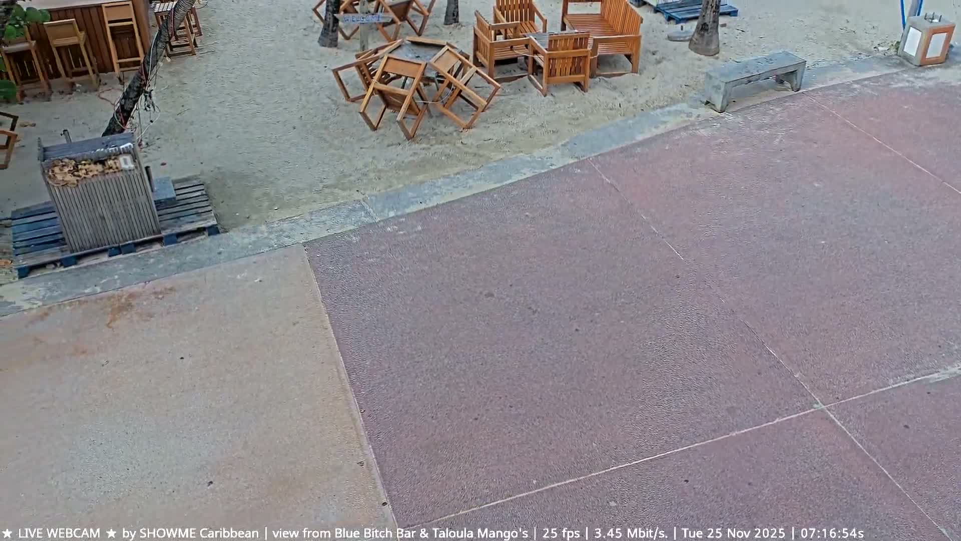 Carribean , Sint Maarten Great Bay Beach & Boardwalk  Live Cam - Philipsburg , Sint Maarten, Netherland