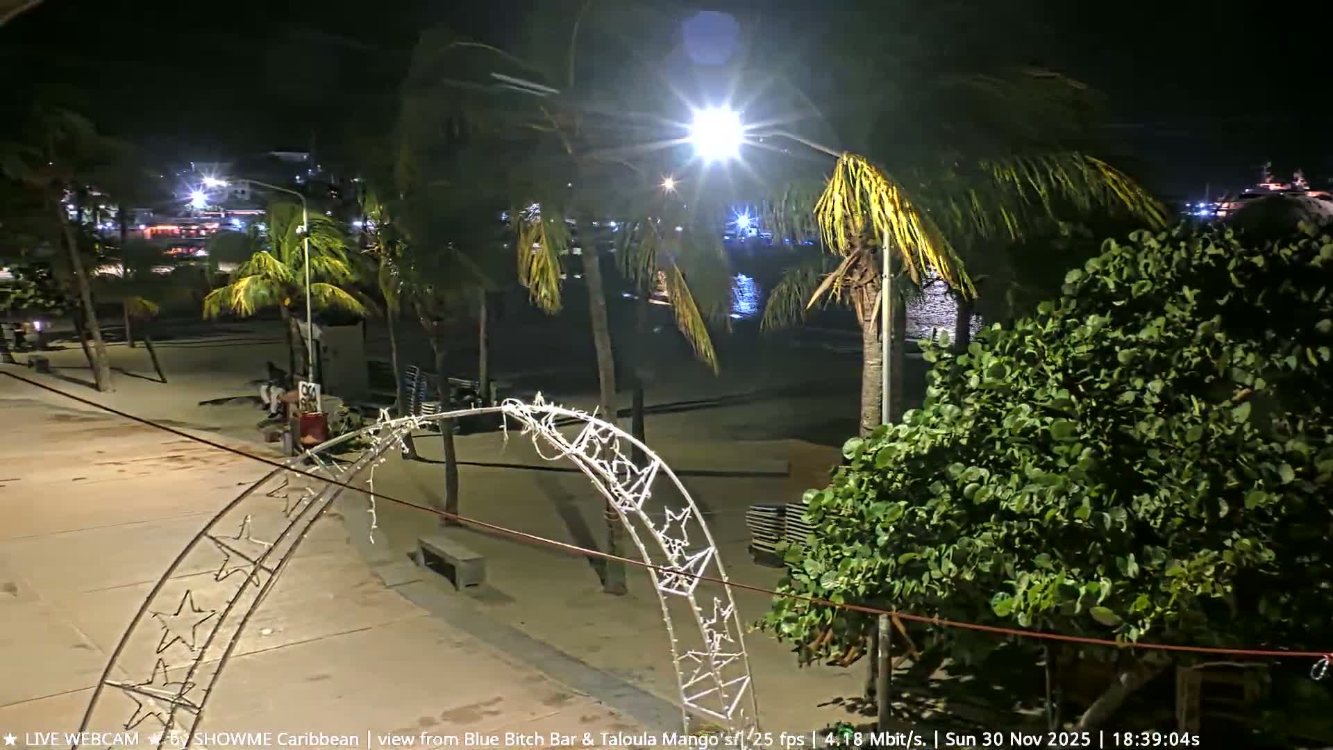 Carribean , Sint Maarten Great Bay Beach & Boardwalk  Live Cam - Philipsburg , Sint Maarten, Netherland