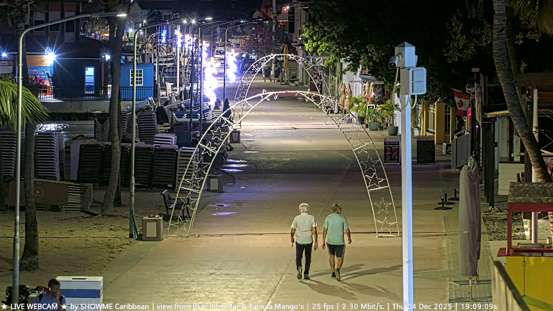 Carribean , Sint Maarten Great Bay Beach & Boardwalk  Live Cam - Philipsburg , Sint Maarten, Netherland