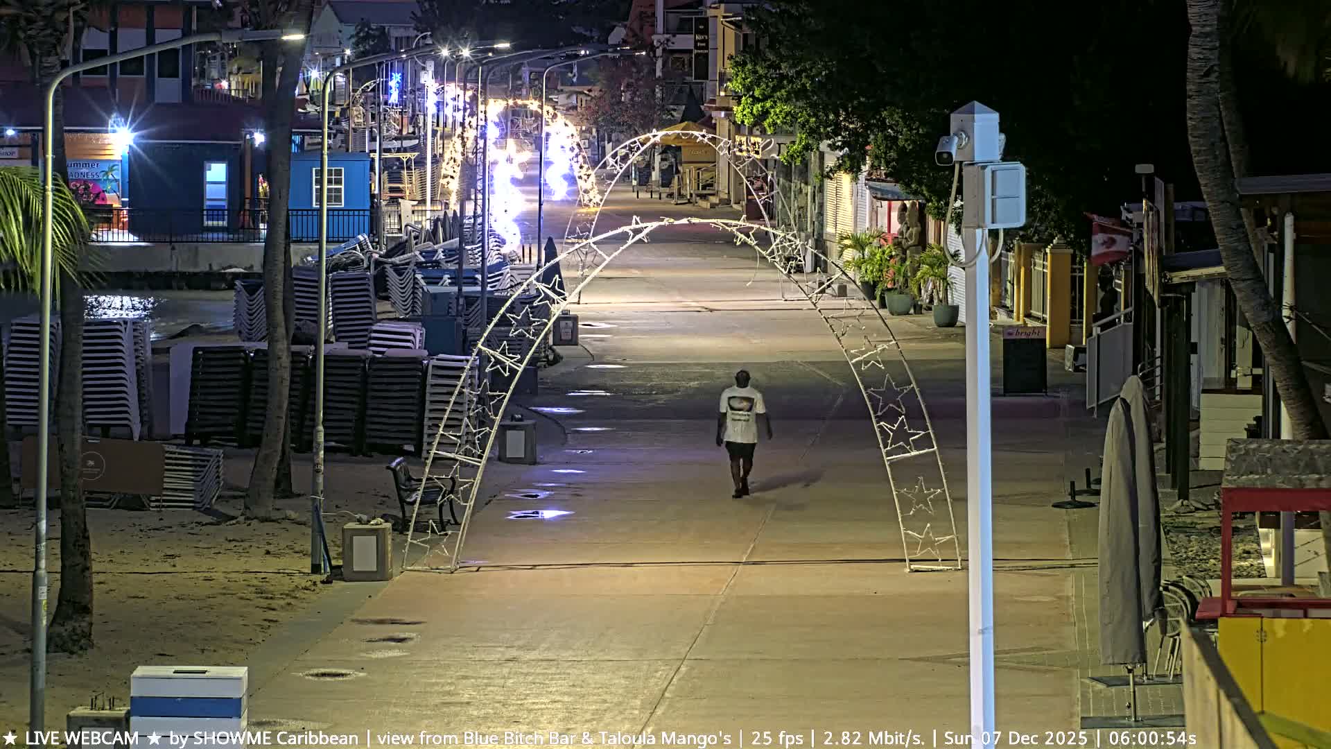 Carribean , Sint Maarten Great Bay Beach & Boardwalk  Live Cam - Philipsburg , Sint Maarten, Netherland