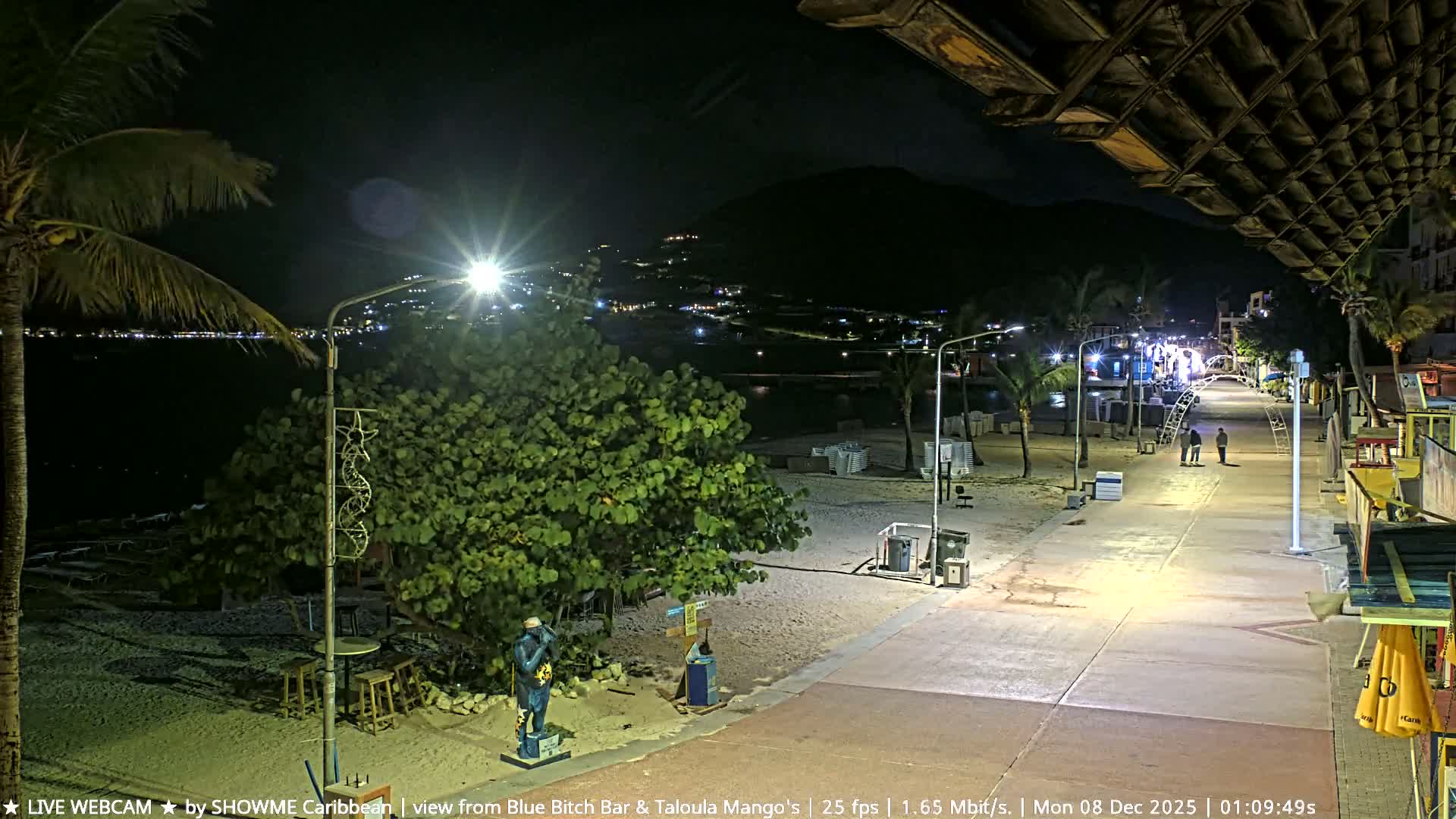 Carribean , Sint Maarten Great Bay Beach & Boardwalk  Live Cam - Philipsburg , Sint Maarten, Netherland
