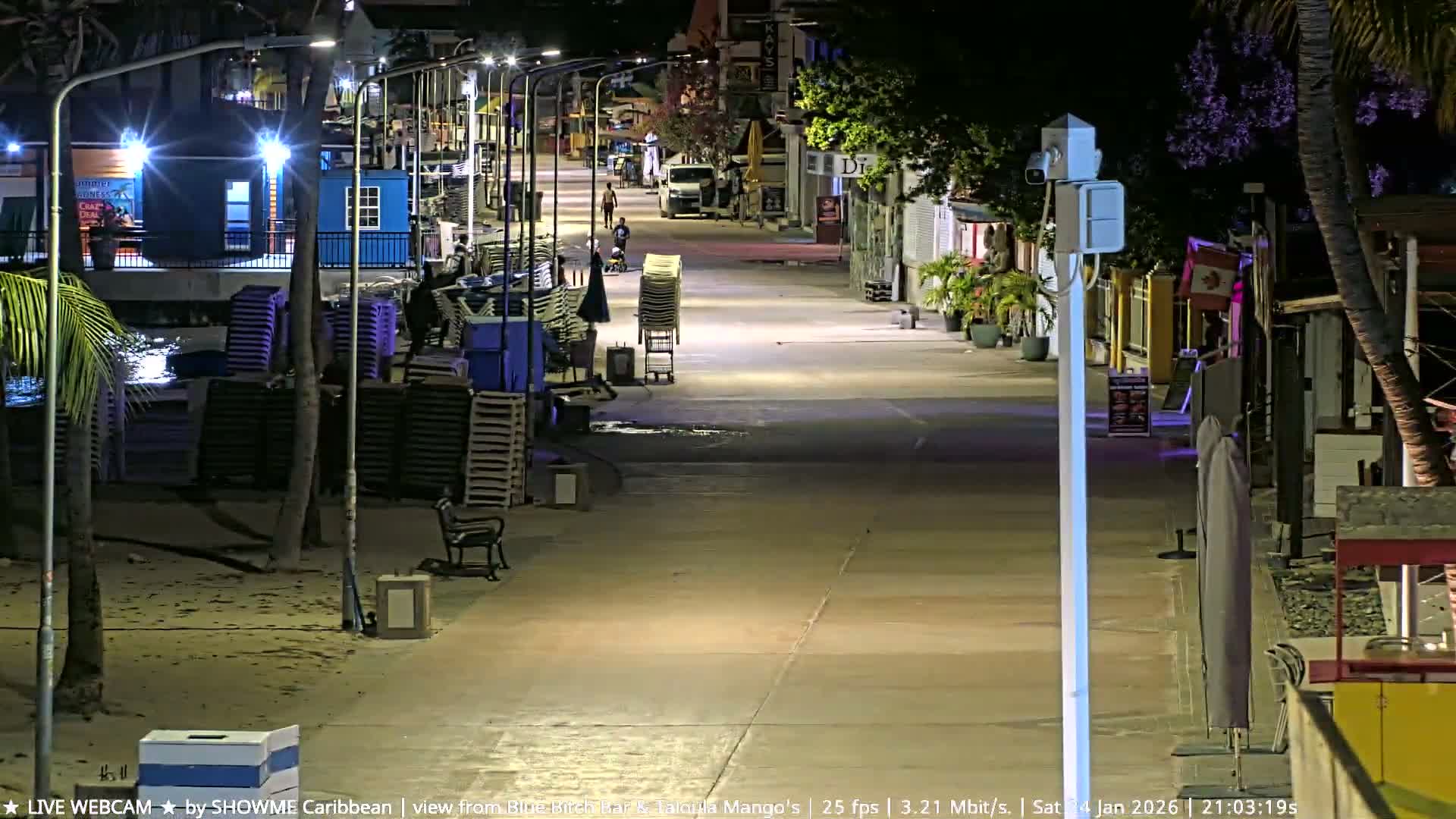 Carribean , Sint Maarten Great Bay Beach & Boardwalk  Live Cam - Philipsburg , Sint Maarten, Netherland