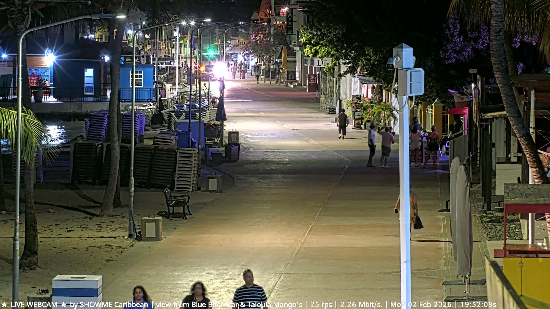 Carribean , Sint Maarten Great Bay Beach & Boardwalk  Live Cam - Philipsburg , Sint Maarten, Netherland