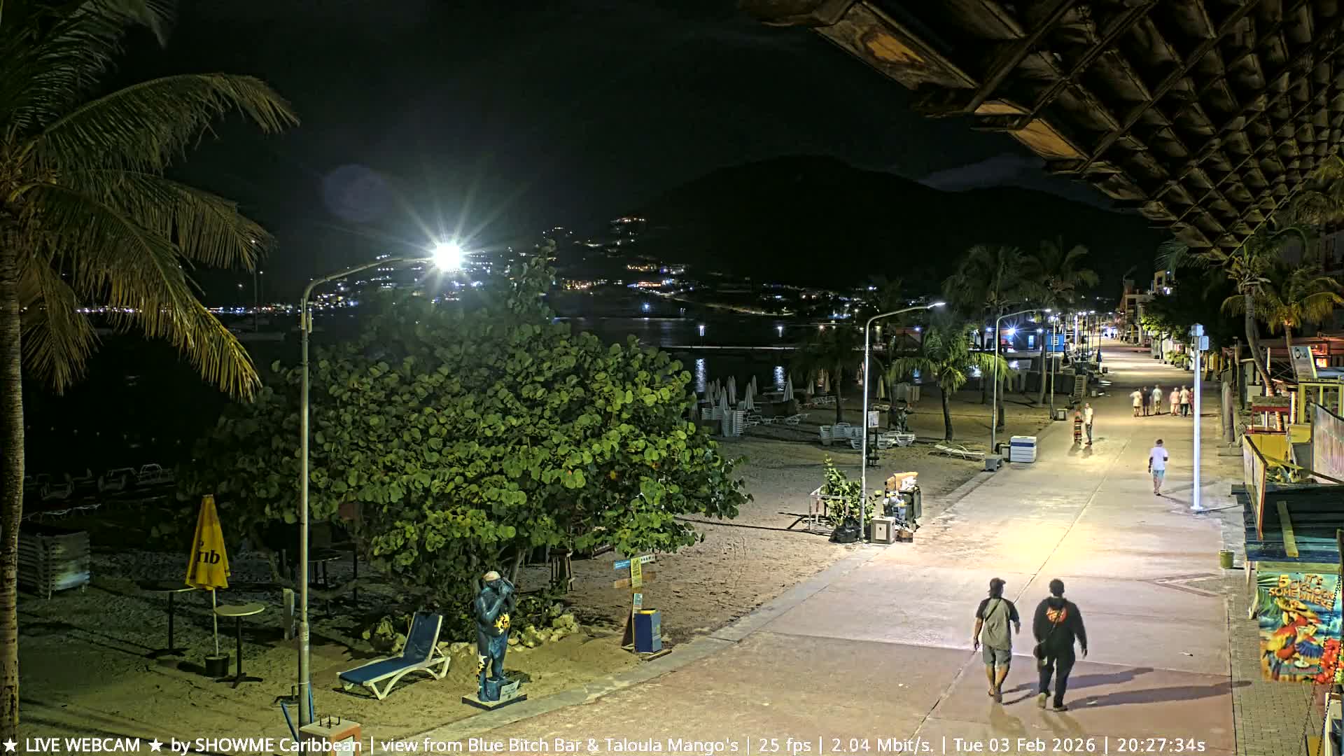 Carribean , Sint Maarten Great Bay Beach & Boardwalk  Live Cam - Philipsburg , Sint Maarten, Netherland
