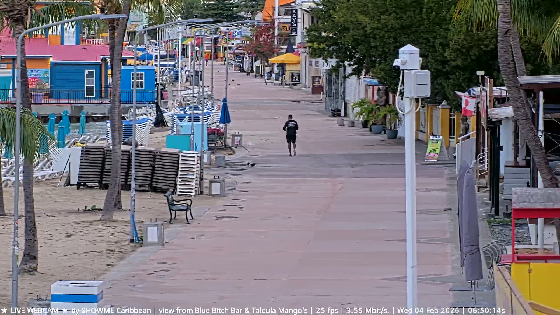 Carribean , Sint Maarten Great Bay Beach & Boardwalk  Live Cam - Philipsburg , Sint Maarten, Netherland