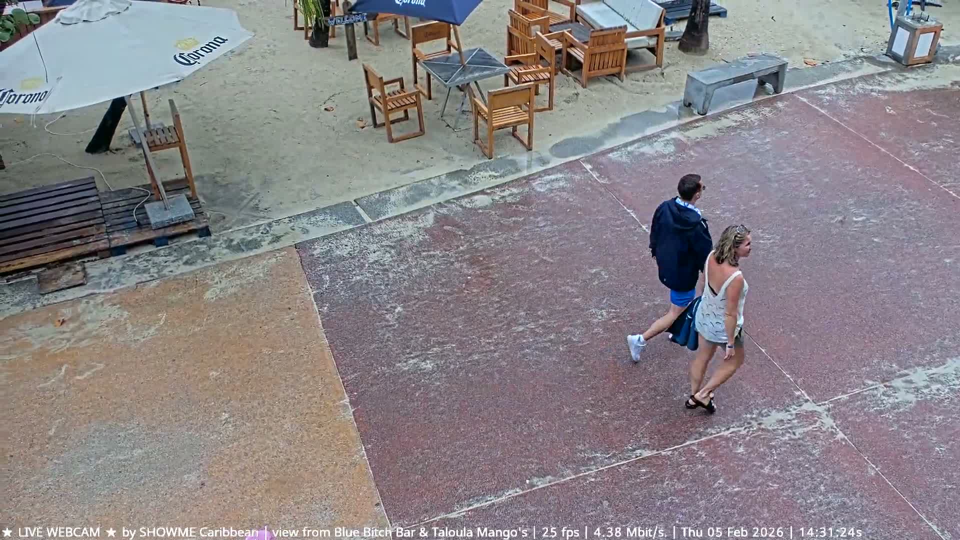 Carribean , Sint Maarten Great Bay Beach & Boardwalk  Live Cam - Philipsburg , Sint Maarten, Netherland