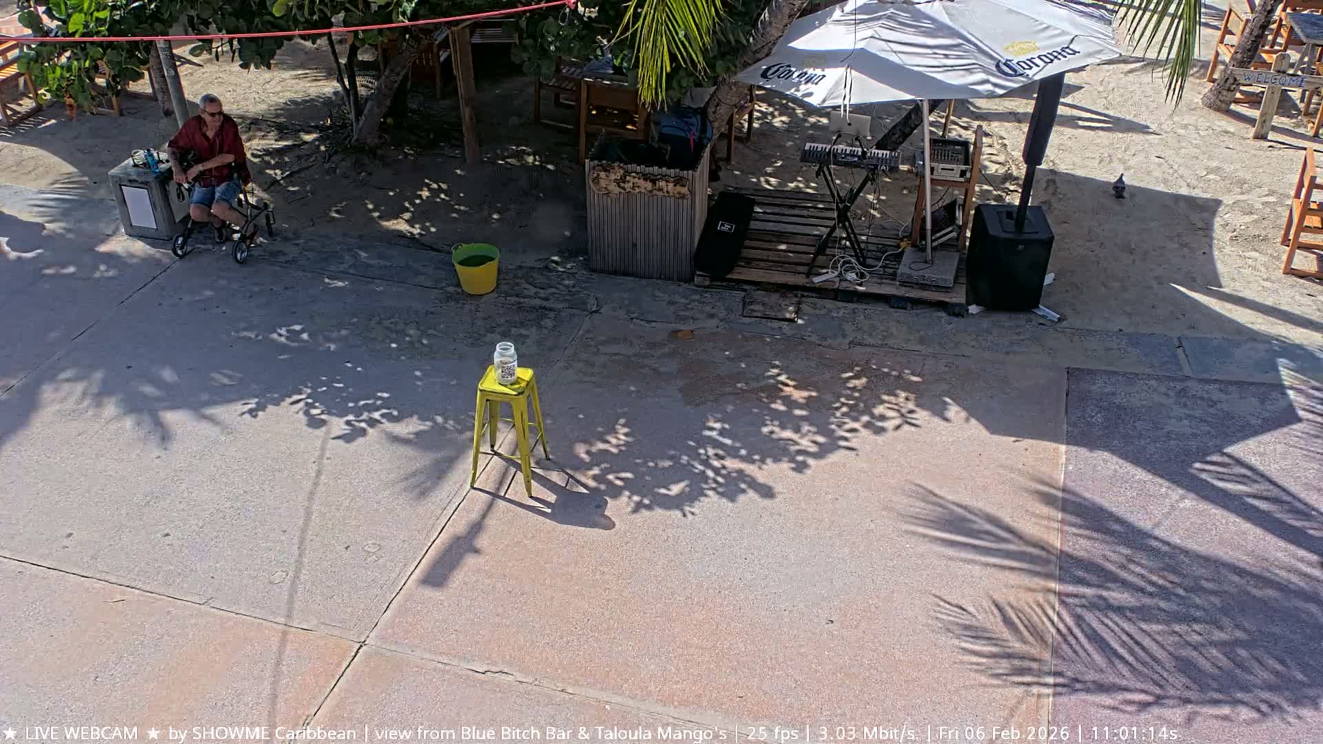 Carribean , Sint Maarten Great Bay Beach & Boardwalk  Live Cam - Philipsburg , Sint Maarten, Netherland