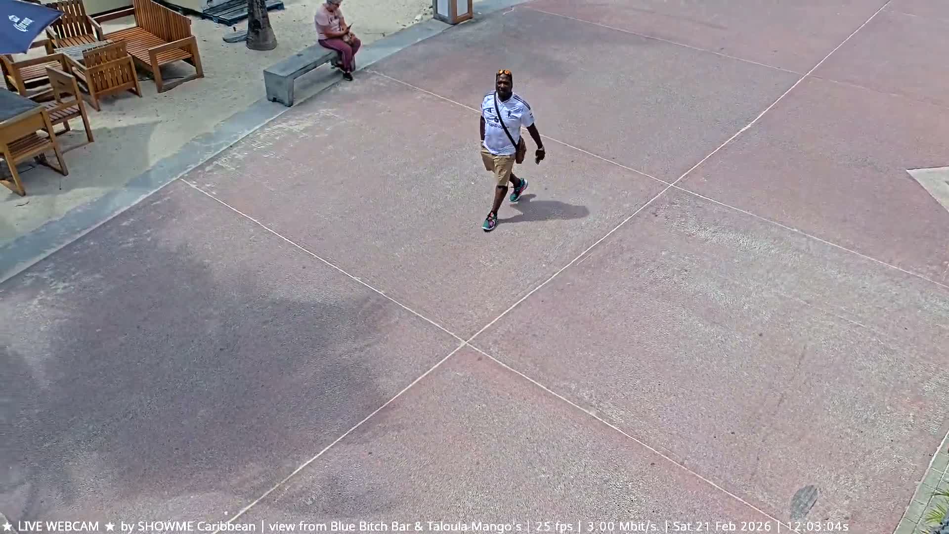 Carribean , Sint Maarten Great Bay Beach & Boardwalk  Live Cam - Philipsburg , Sint Maarten, Netherland