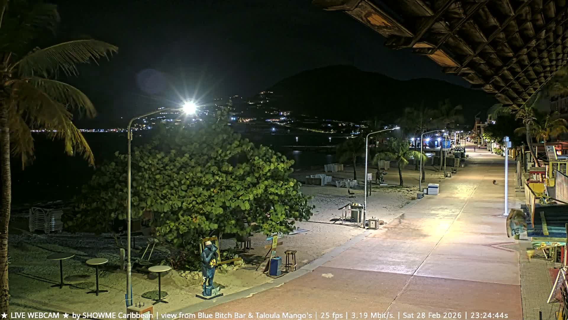 Carribean , Sint Maarten Great Bay Beach & Boardwalk  Live Cam - Philipsburg , Sint Maarten, Netherland
