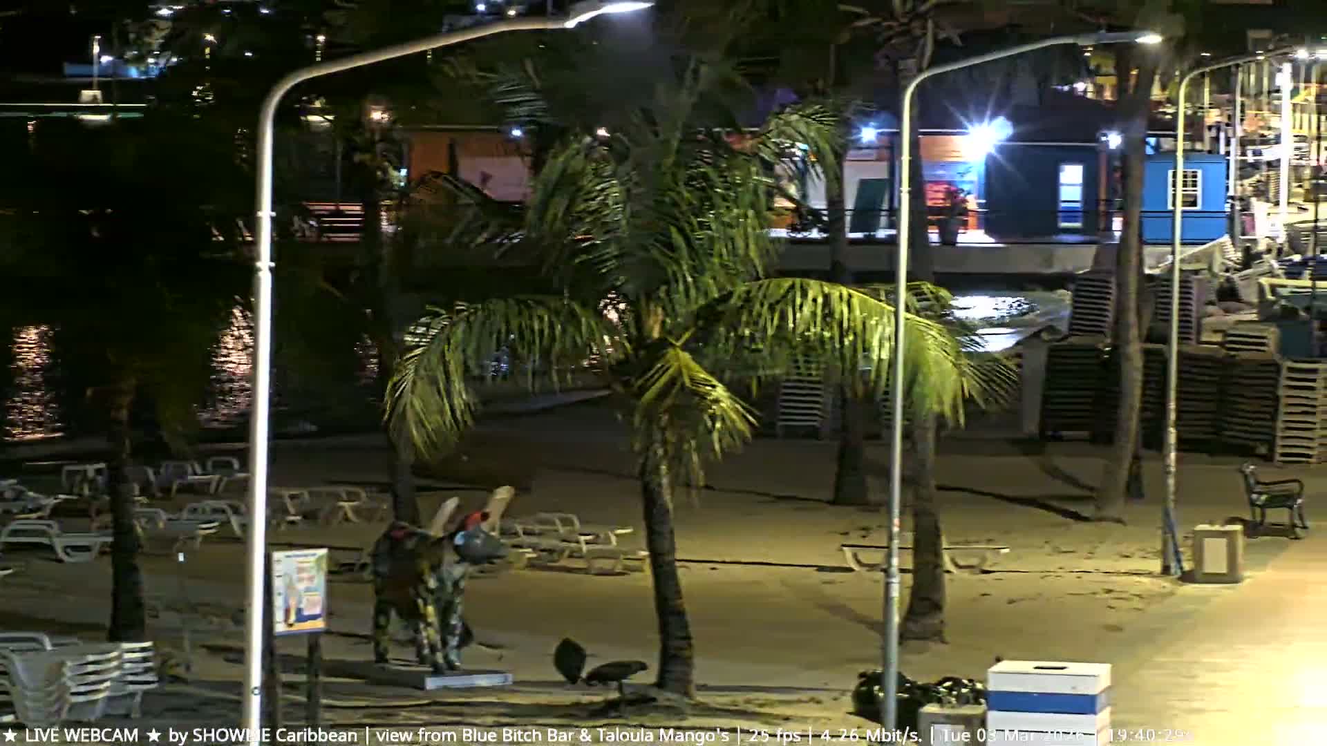 Carribean , Sint Maarten Great Bay Beach & Boardwalk  Live Cam - Philipsburg , Sint Maarten, Netherland