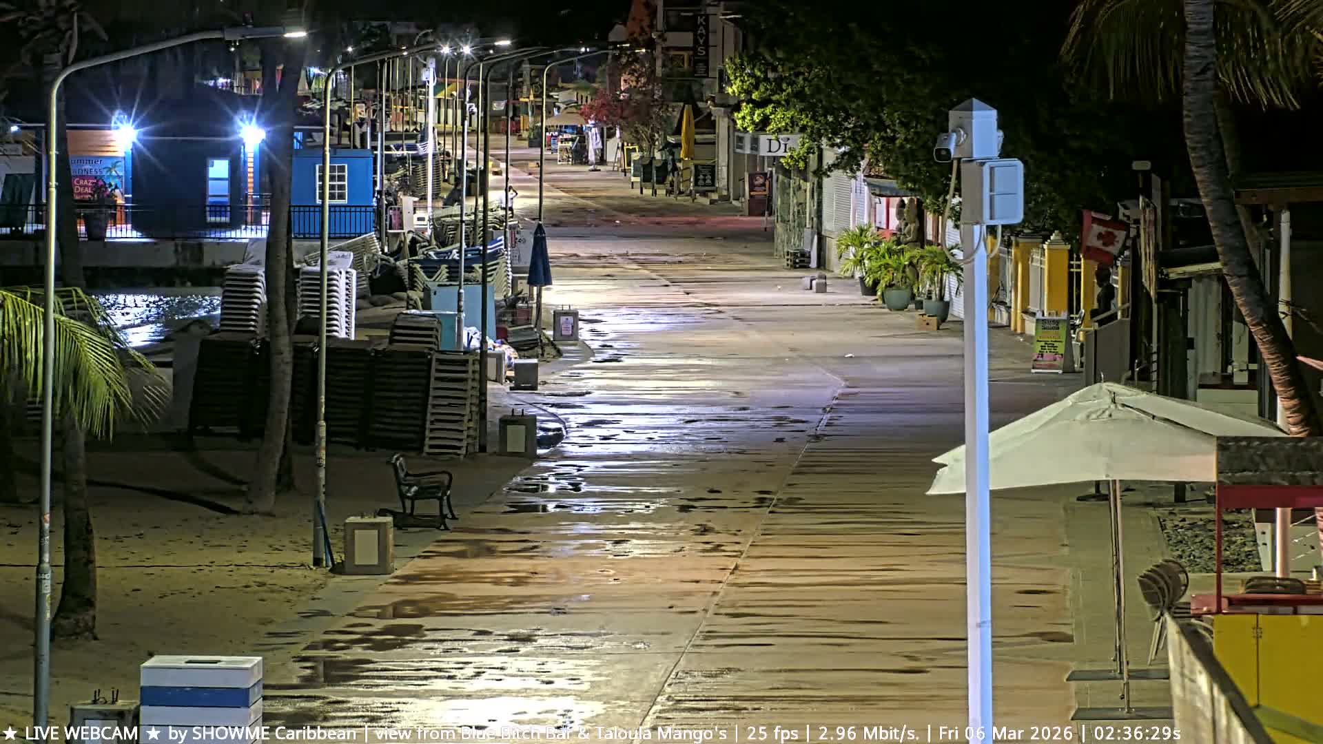 Carribean , Sint Maarten Great Bay Beach & Boardwalk  Live Cam - Philipsburg , Sint Maarten, Netherland