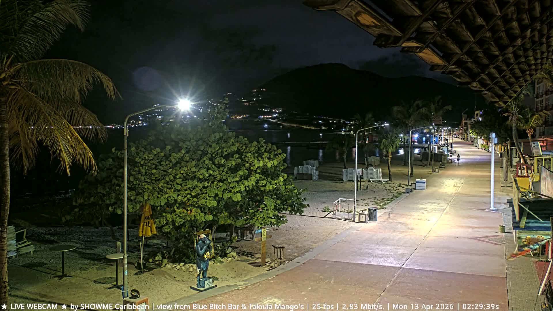 Carribean , Sint Maarten Great Bay Beach & Boardwalk  Live Cam - Philipsburg , Sint Maarten, Netherland
