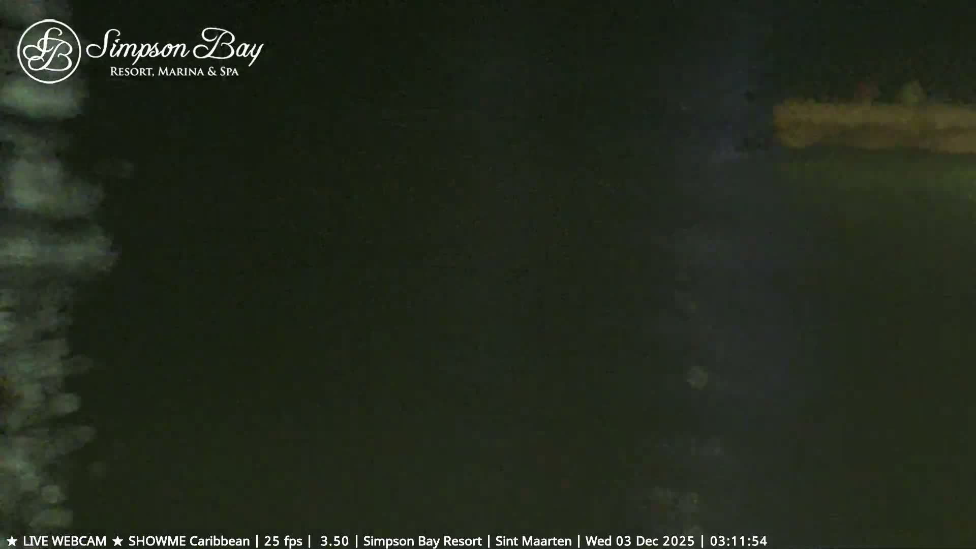 Carribean , Sint Maarten Kim Sha Beach Live Cam - Simpson Bay, Sint Maarten, Netherland