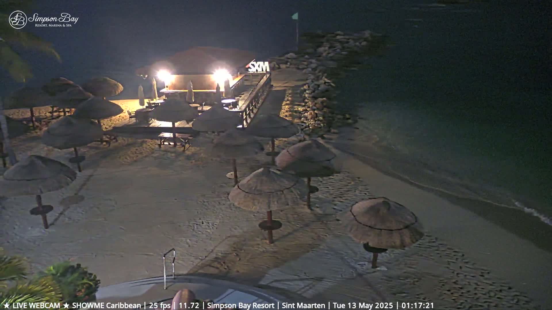 Carribean, Atlantic Ocean, Simpson Bay & Village Live Cam - Simpson Bay, Sint Maarten, Netherland