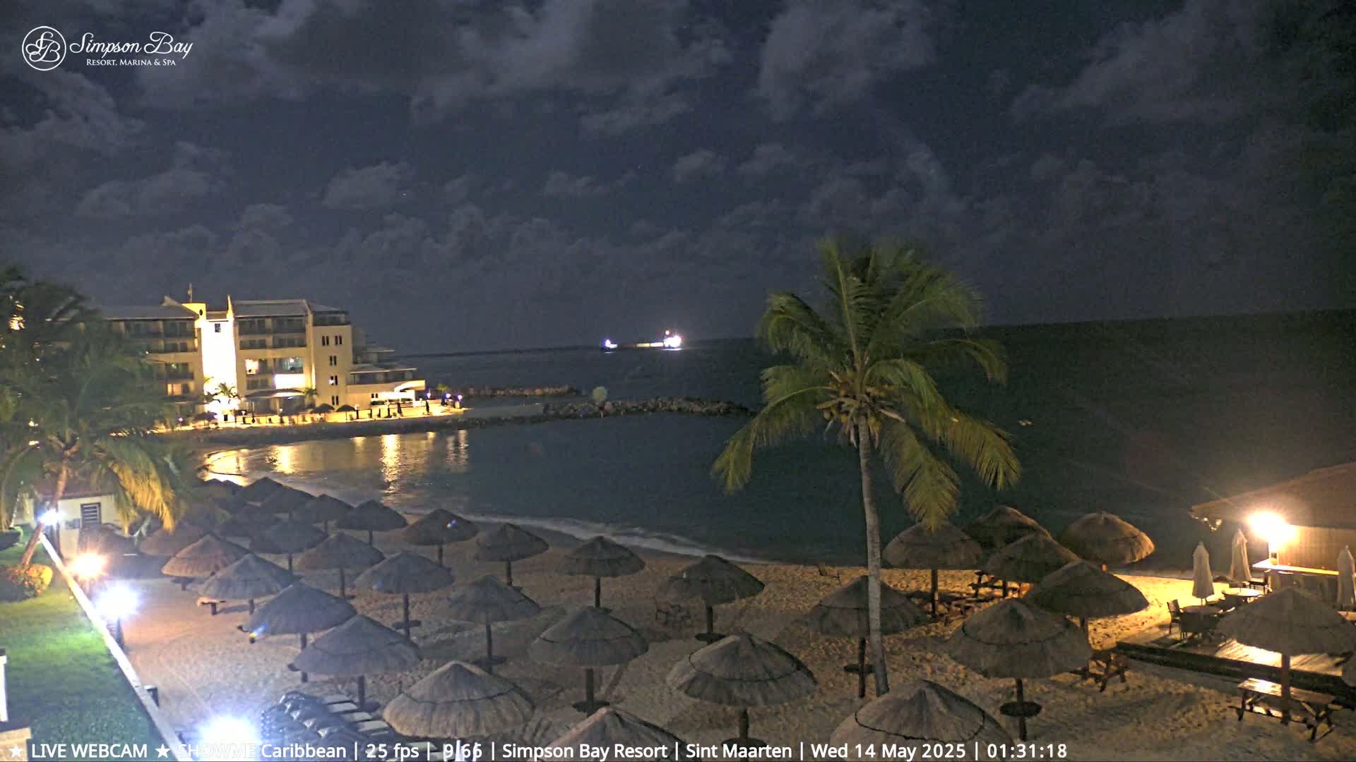 Carribean, Atlantic Ocean, Simpson Bay & Village Live Cam - Simpson Bay, Sint Maarten, Netherland