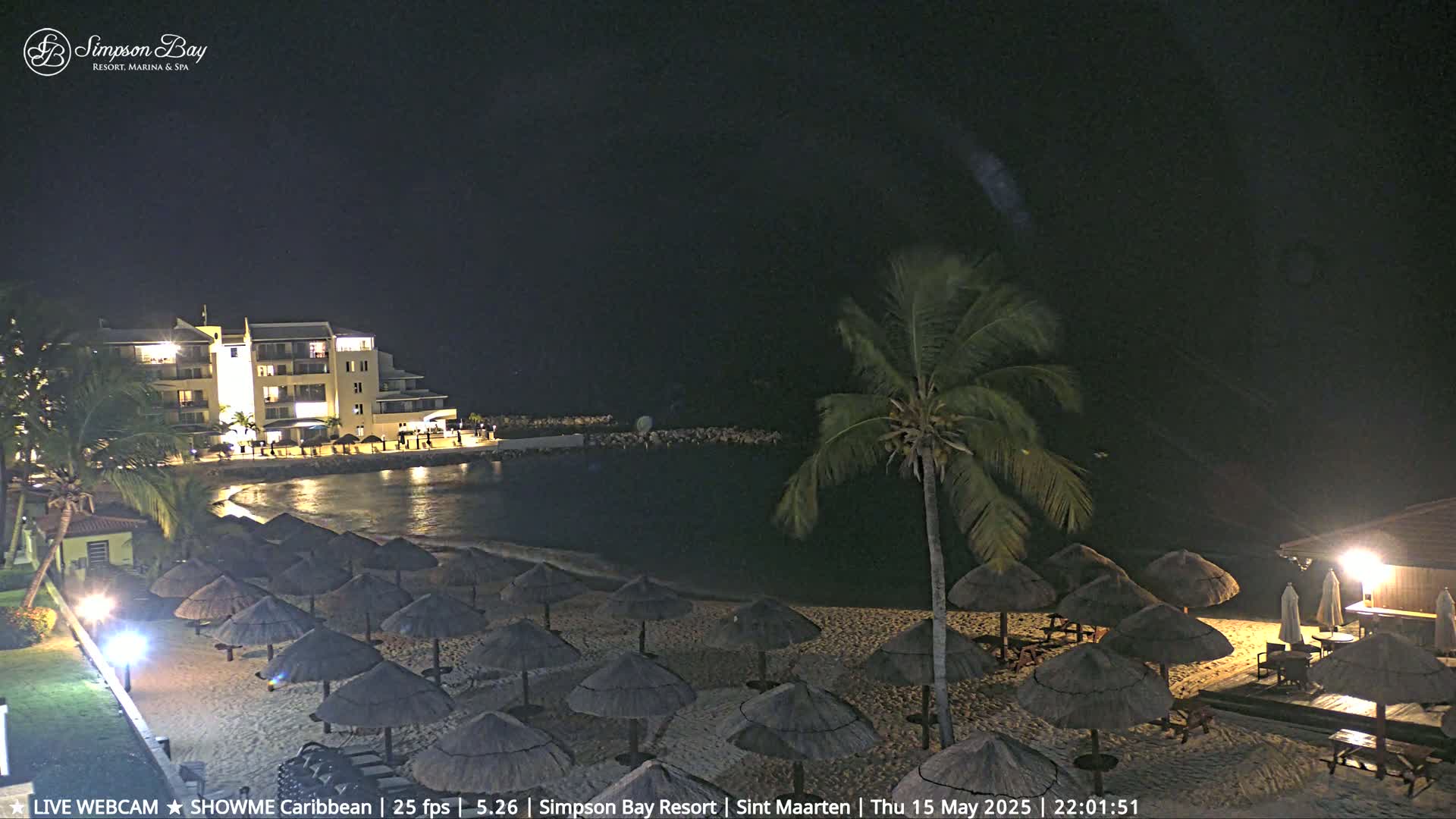 Carribean, Atlantic Ocean, Simpson Bay & Village Live Cam - Simpson Bay, Sint Maarten, Netherland