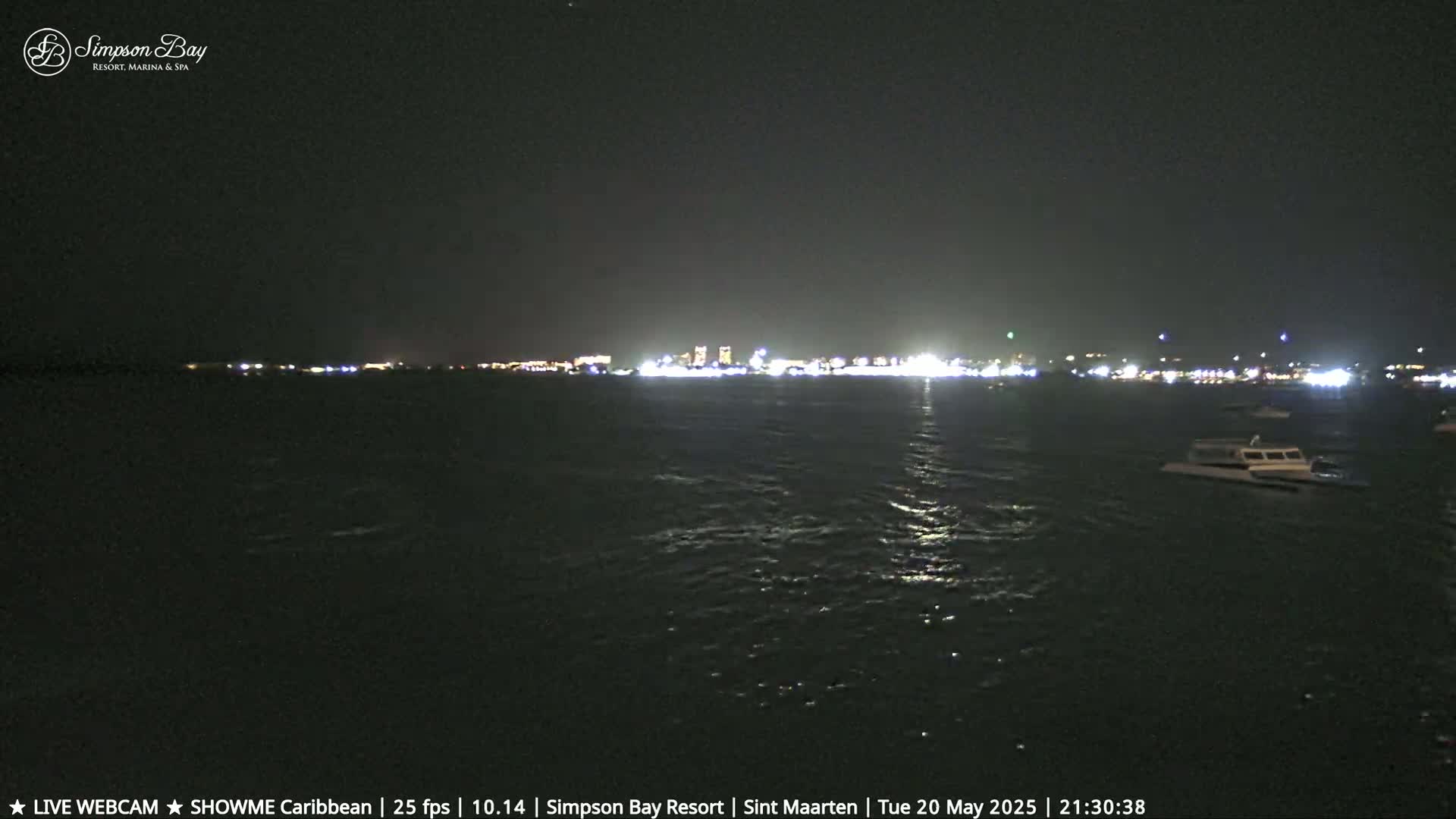 Carribean, Atlantic Ocean, Simpson Bay & Village Live Cam - Simpson Bay, Sint Maarten, Netherland