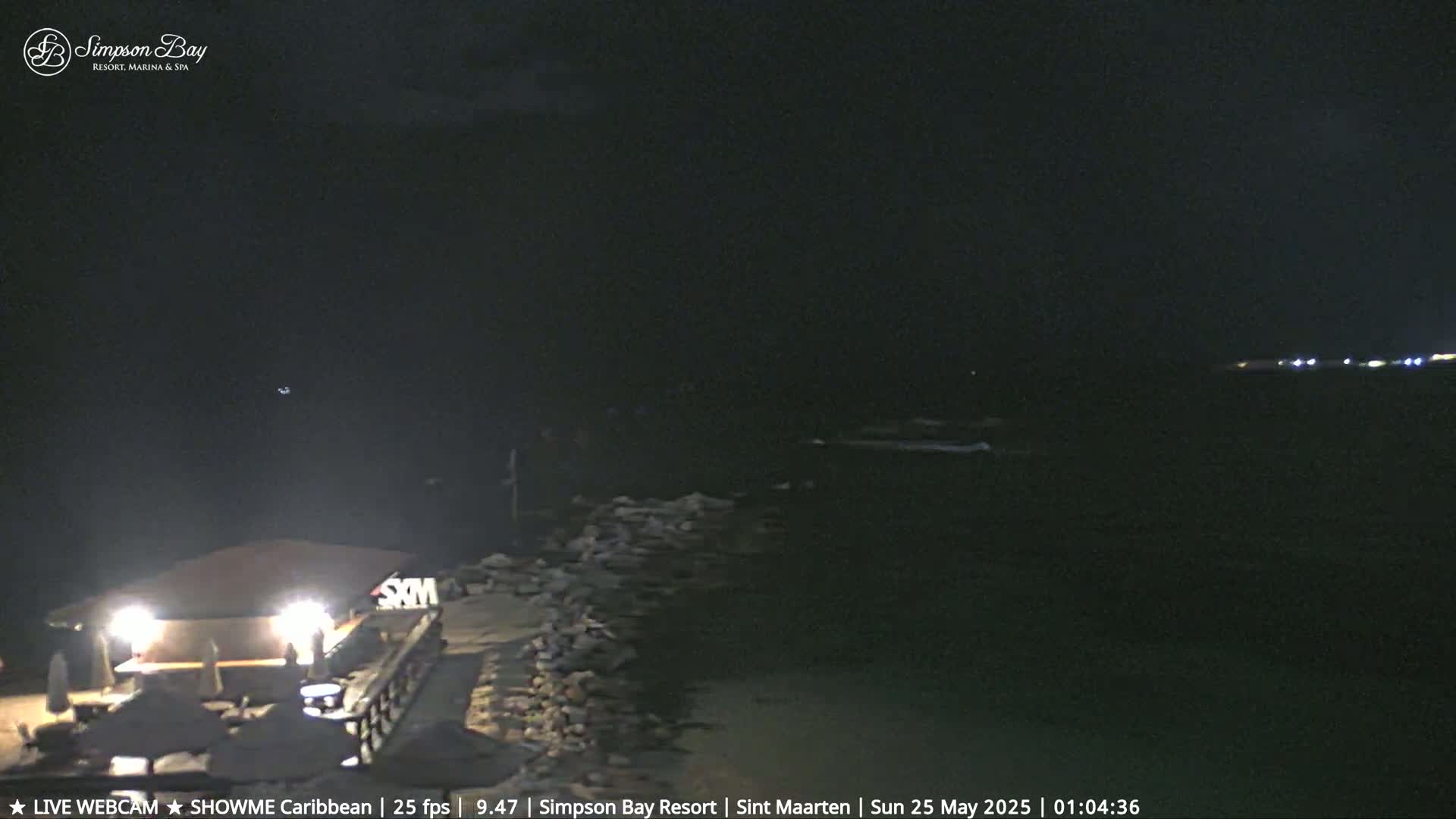 Carribean, Atlantic Ocean, Simpson Bay & Village Live Cam - Simpson Bay, Sint Maarten, Netherland