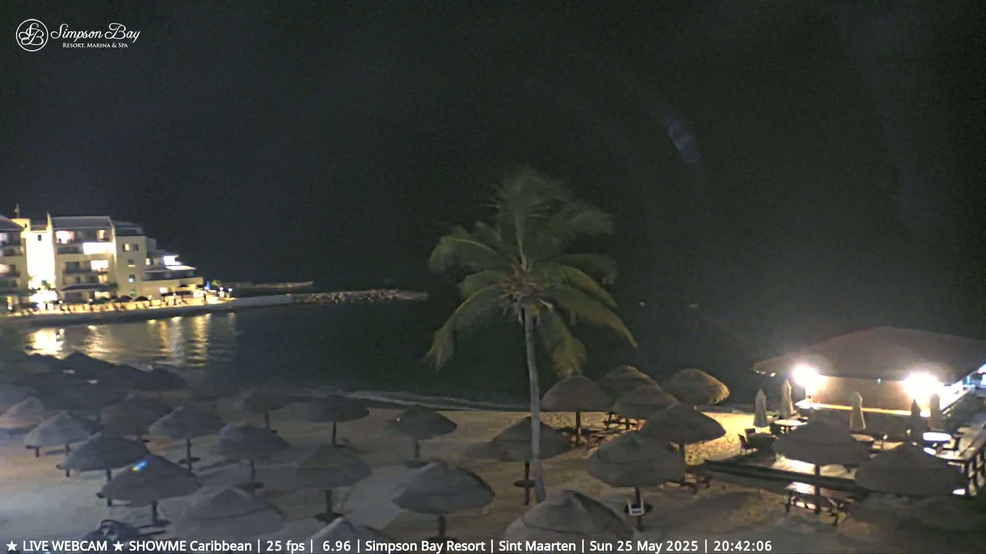 Carribean, Atlantic Ocean, Simpson Bay & Village Live Cam - Simpson Bay, Sint Maarten, Netherland