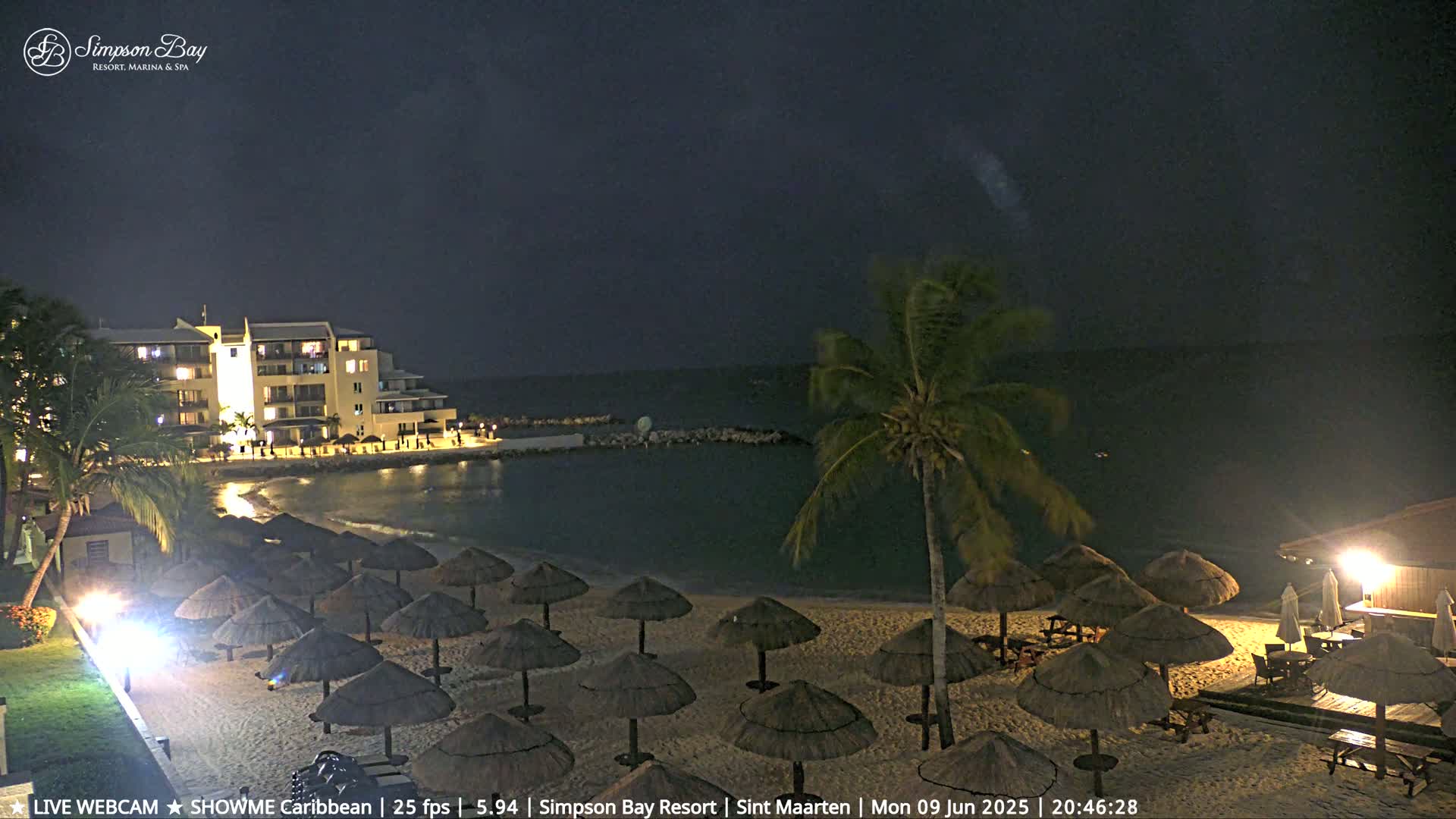 Carribean, Atlantic Ocean, Simpson Bay & Village Live Cam - Simpson Bay, Sint Maarten, Netherland