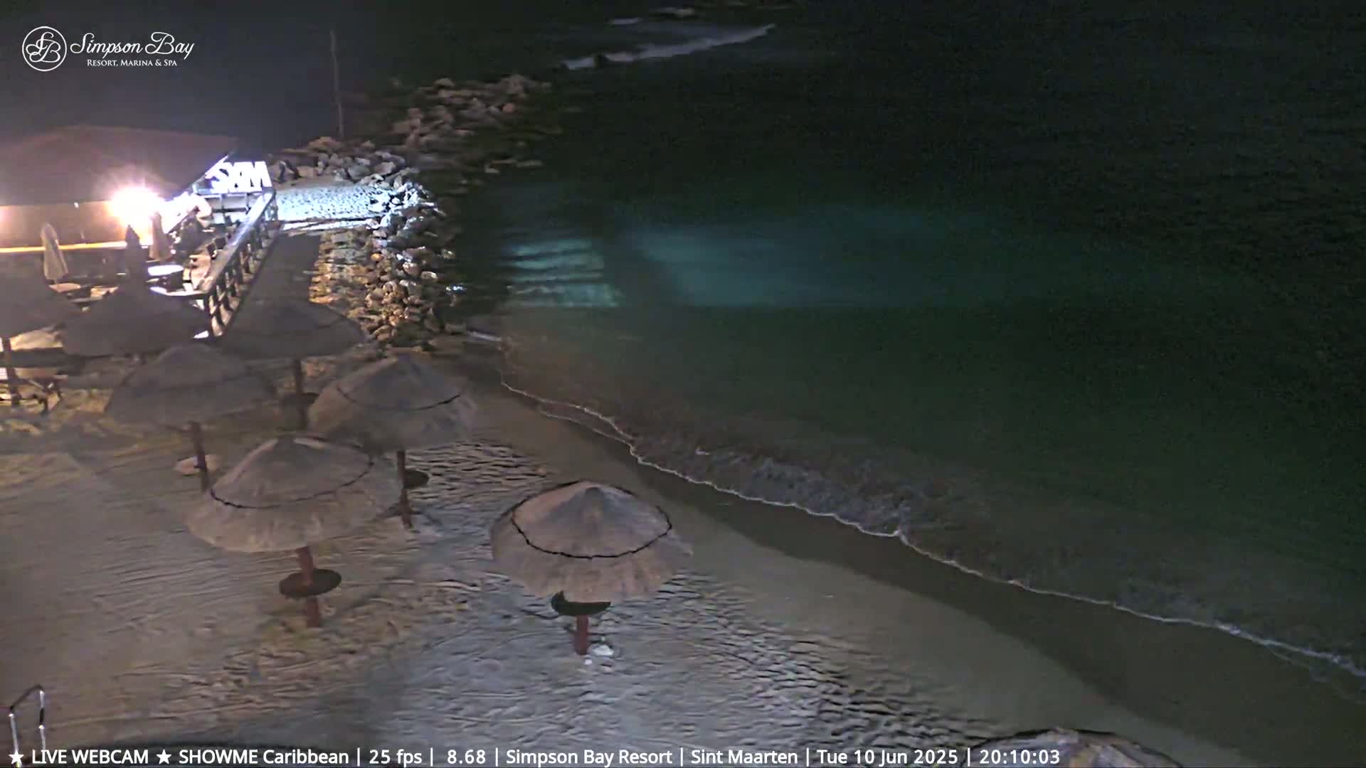 Carribean, Atlantic Ocean, Simpson Bay & Village Live Cam - Simpson Bay, Sint Maarten, Netherland