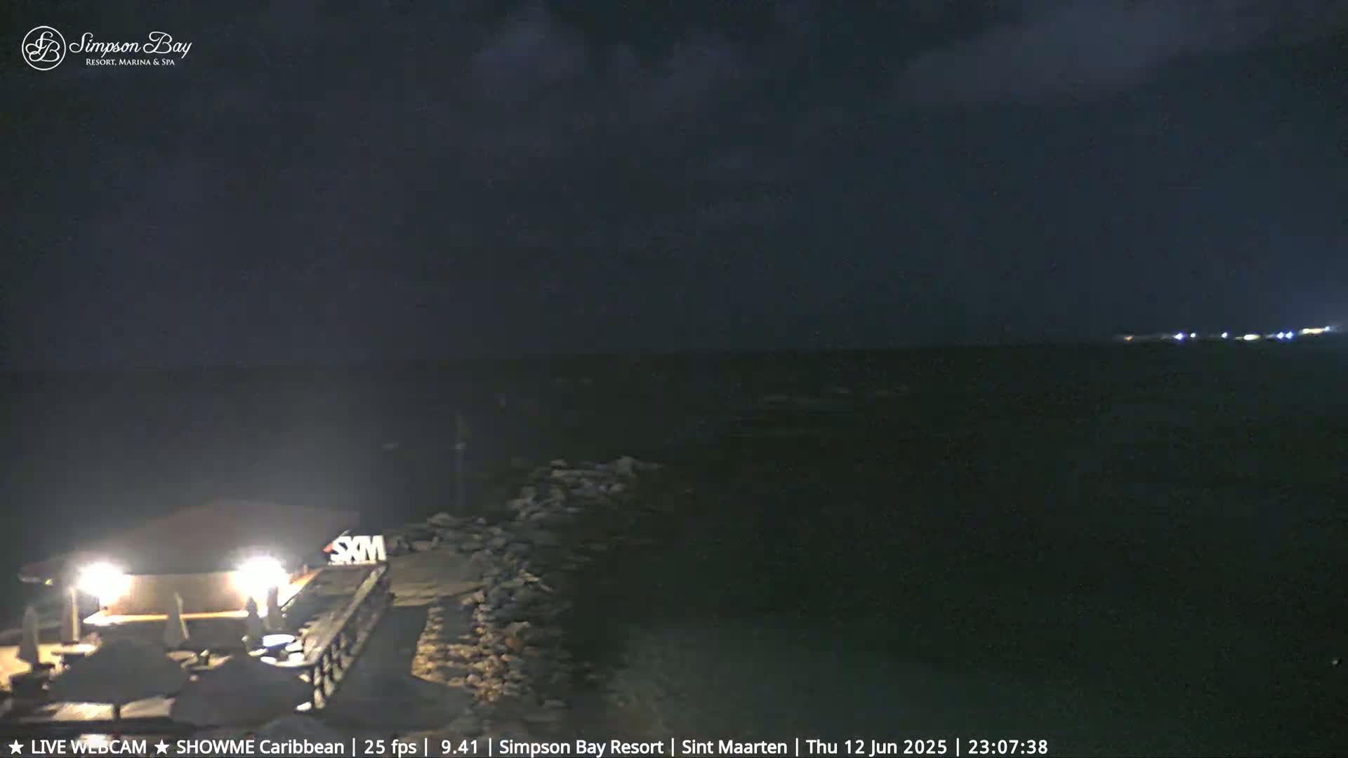 Carribean, Atlantic Ocean, Simpson Bay & Village Live Cam - Simpson Bay, Sint Maarten, Netherland