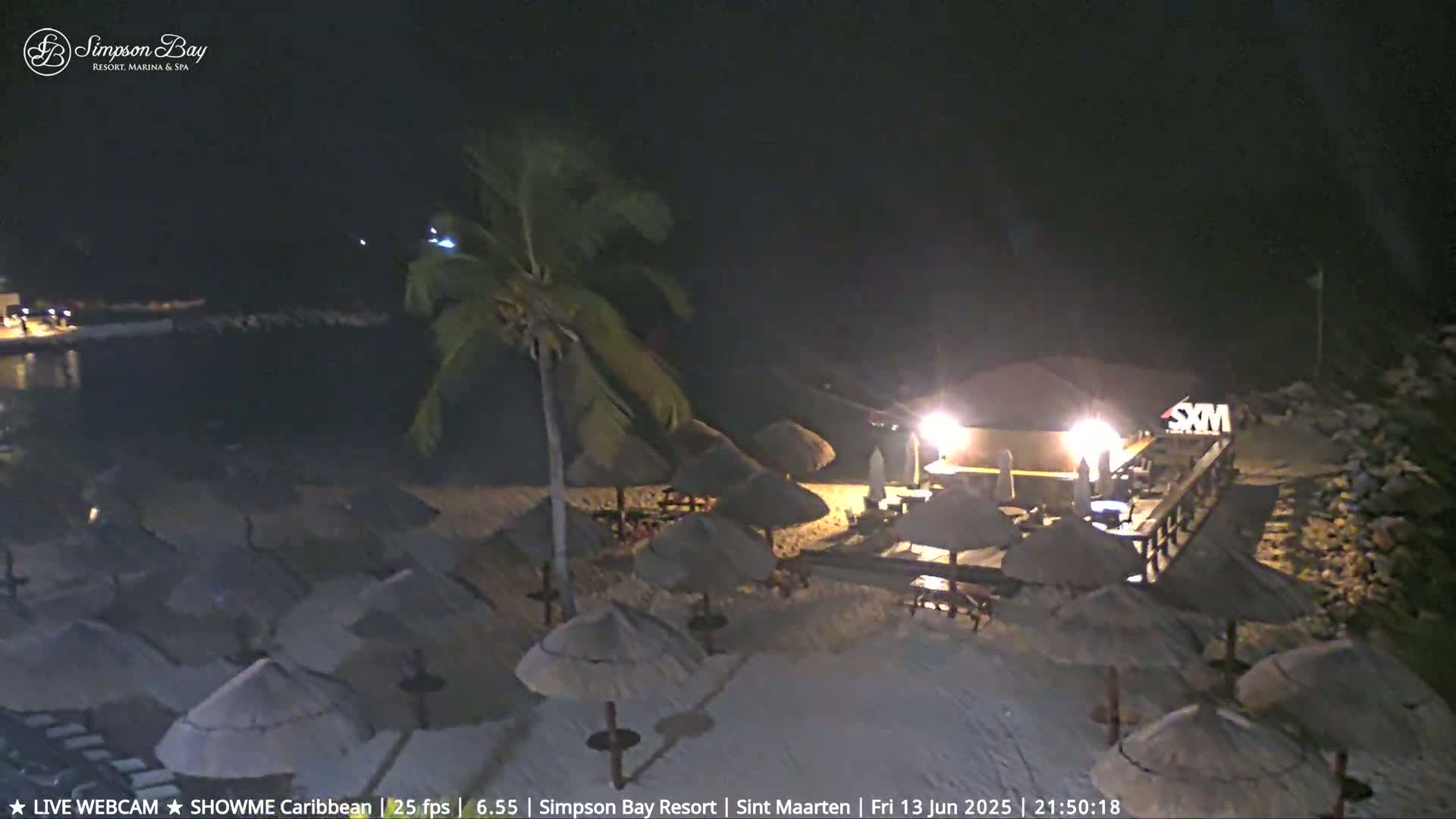 Carribean, Atlantic Ocean, Simpson Bay & Village Live Cam - Simpson Bay, Sint Maarten, Netherland