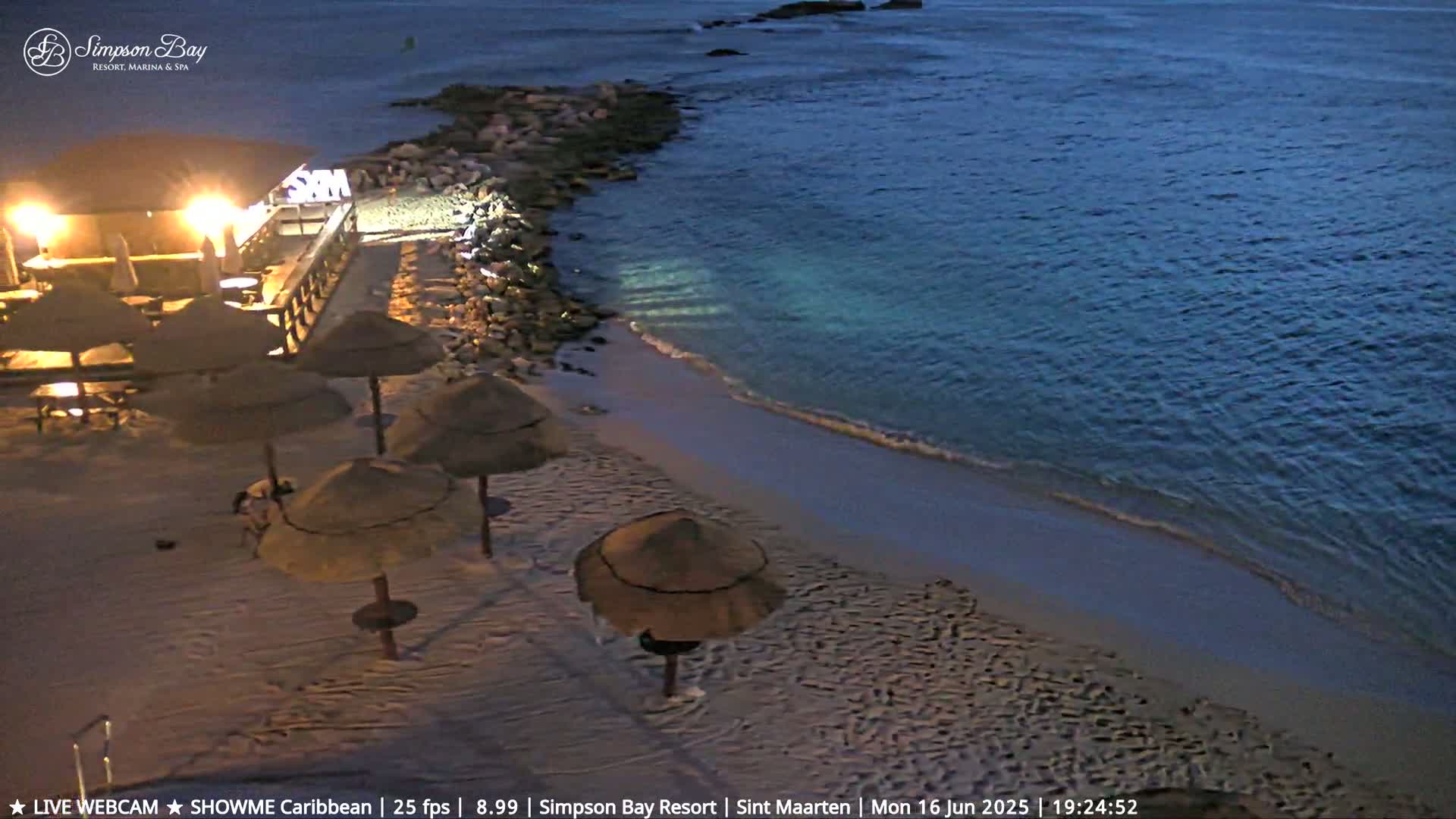 Carribean, Atlantic Ocean, Simpson Bay & Village Live Cam - Simpson Bay, Sint Maarten, Netherland